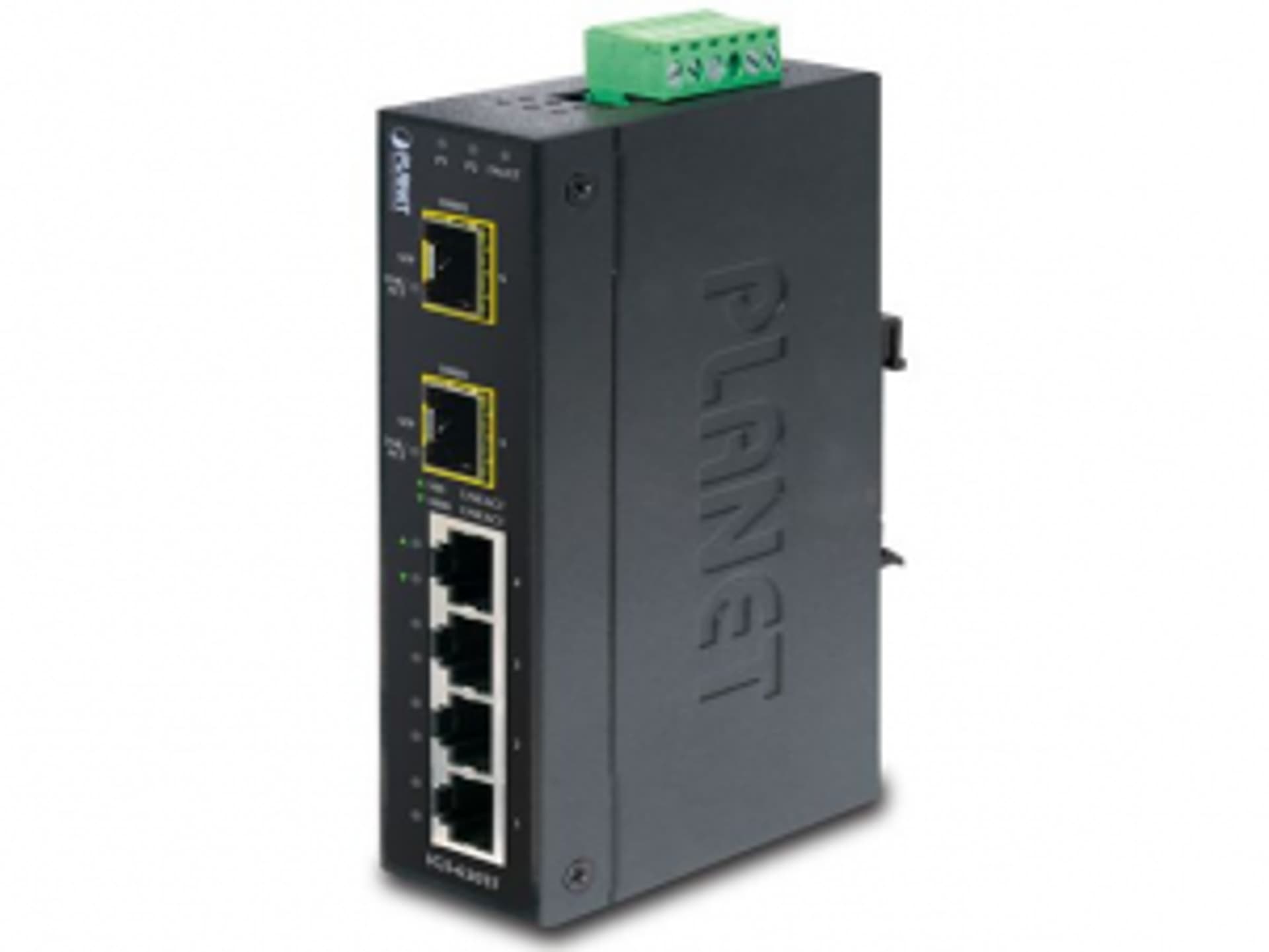 

SWITCH PLANET IGS-620TF 4X 1GB BASE-T/2X 1GB BASE-X SFP NIEZARZĄDZALNY PRZEMYSŁOWY GIGABIT ETHERNET