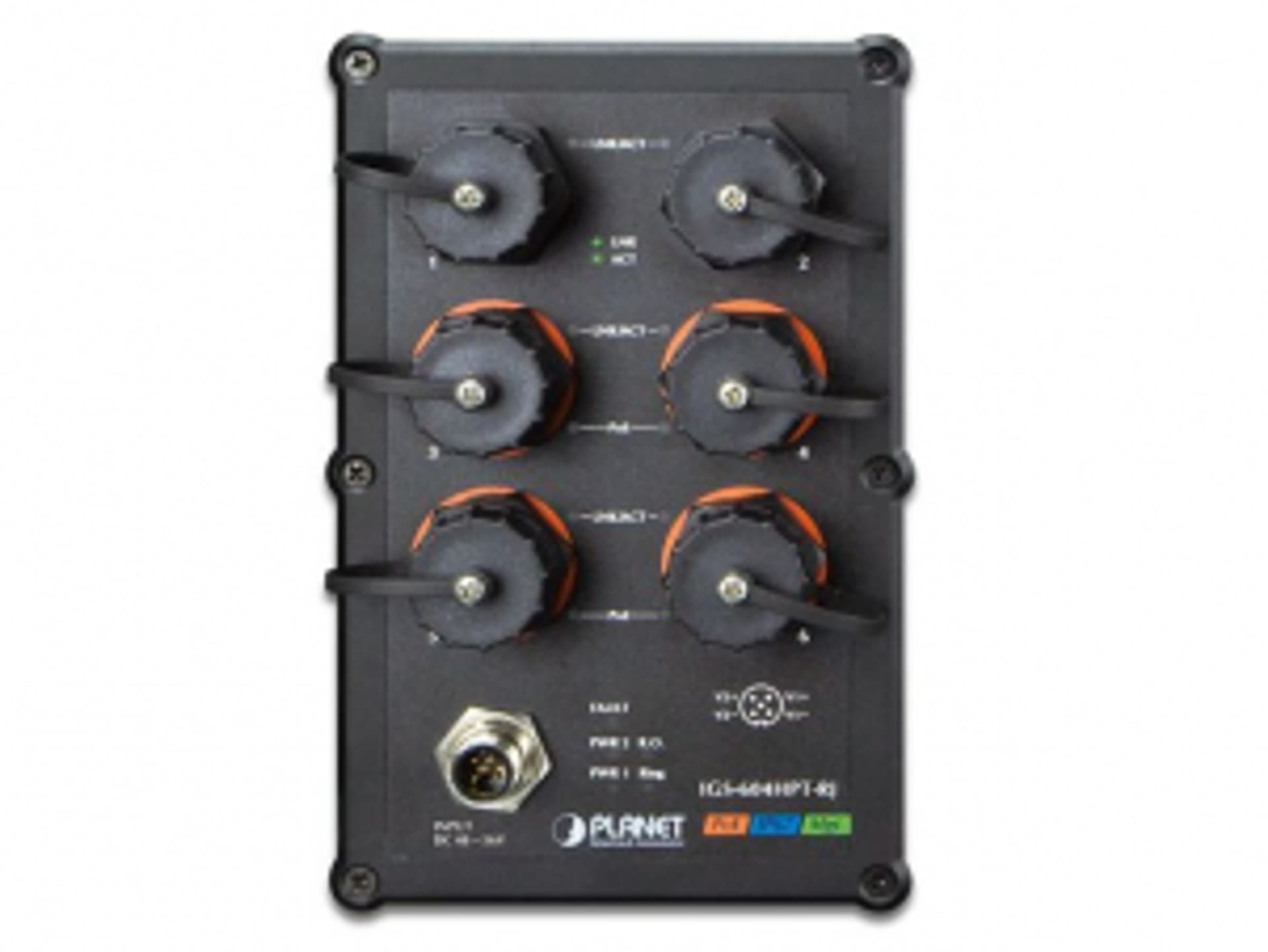 

SWITCH PLANET IGS-604HPT-RJ 4X 1GB BASE-T POE/2X 1GB BASE-T ZARZĄDZALNY L2+ PRZEMYSŁOWY GIGABIT