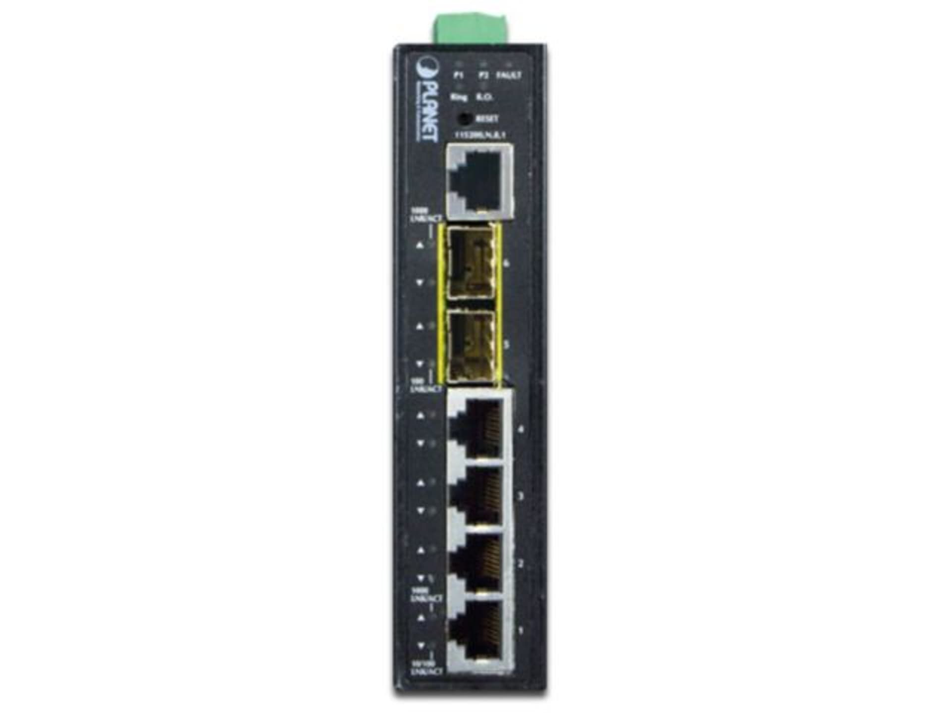 

SWITCH PLANET IGS-5225-4T2S 4X 1GB BASE-T/2X BASE-X SFP ZARZĄDZALNY L2+ PRZEMYSŁOWY DIN RAIL