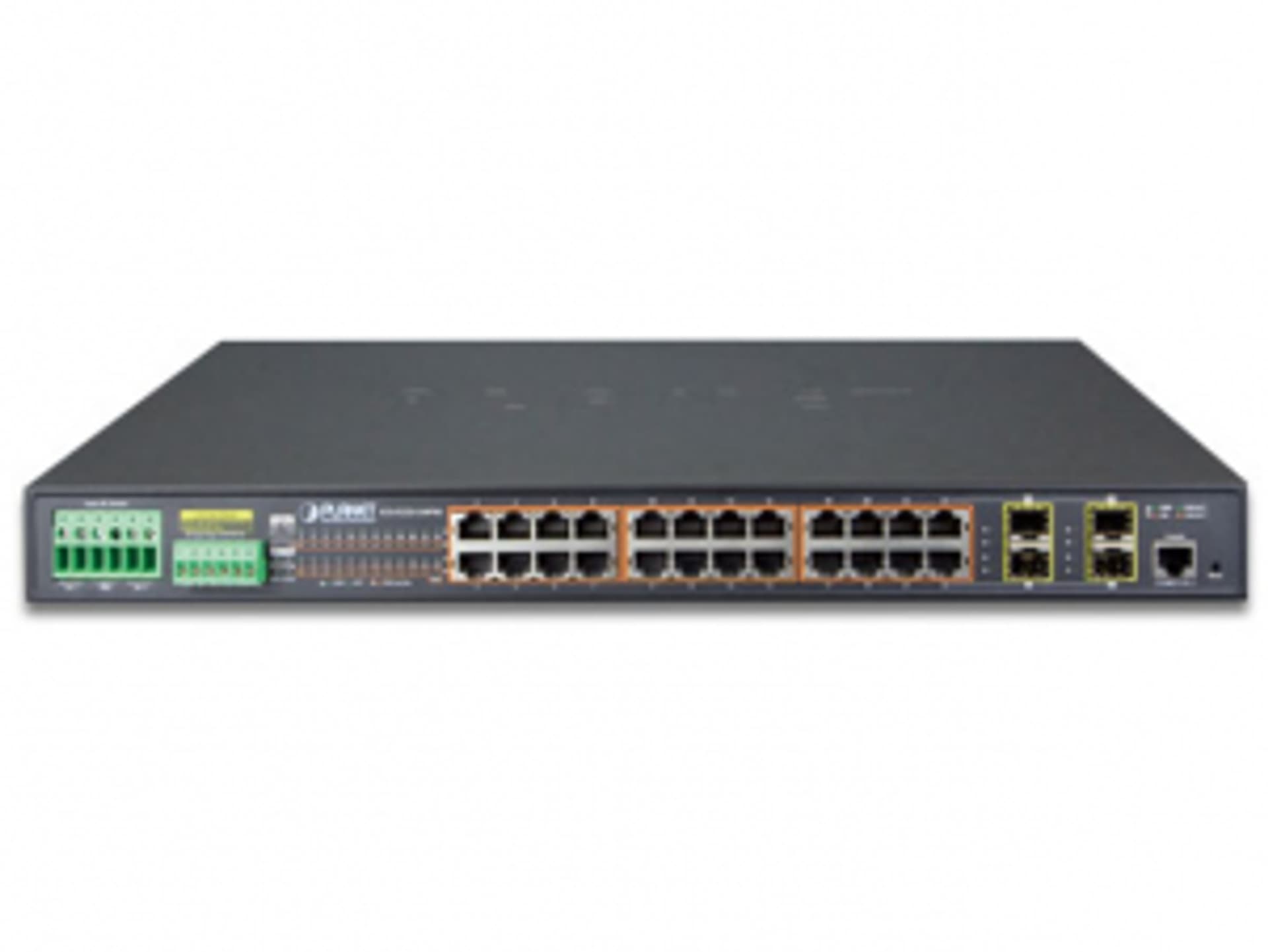 

SWITCH PLANET IGS-5225-24P4S 24X 1GB BASE-T/4X 1GB SFP ZARZĄDZALNY L2+ PRZEMYSŁOWY GIGABIT ETHERNET