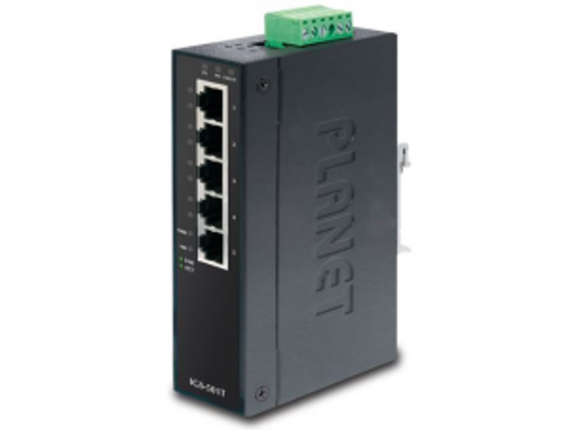 

SWITCH PLANET IGS-501T 5X 1GB BASE-T NIEZARZĄDZALNY PRZEMYSŁOWY GIGABIT ETHERNET DIN RAIL