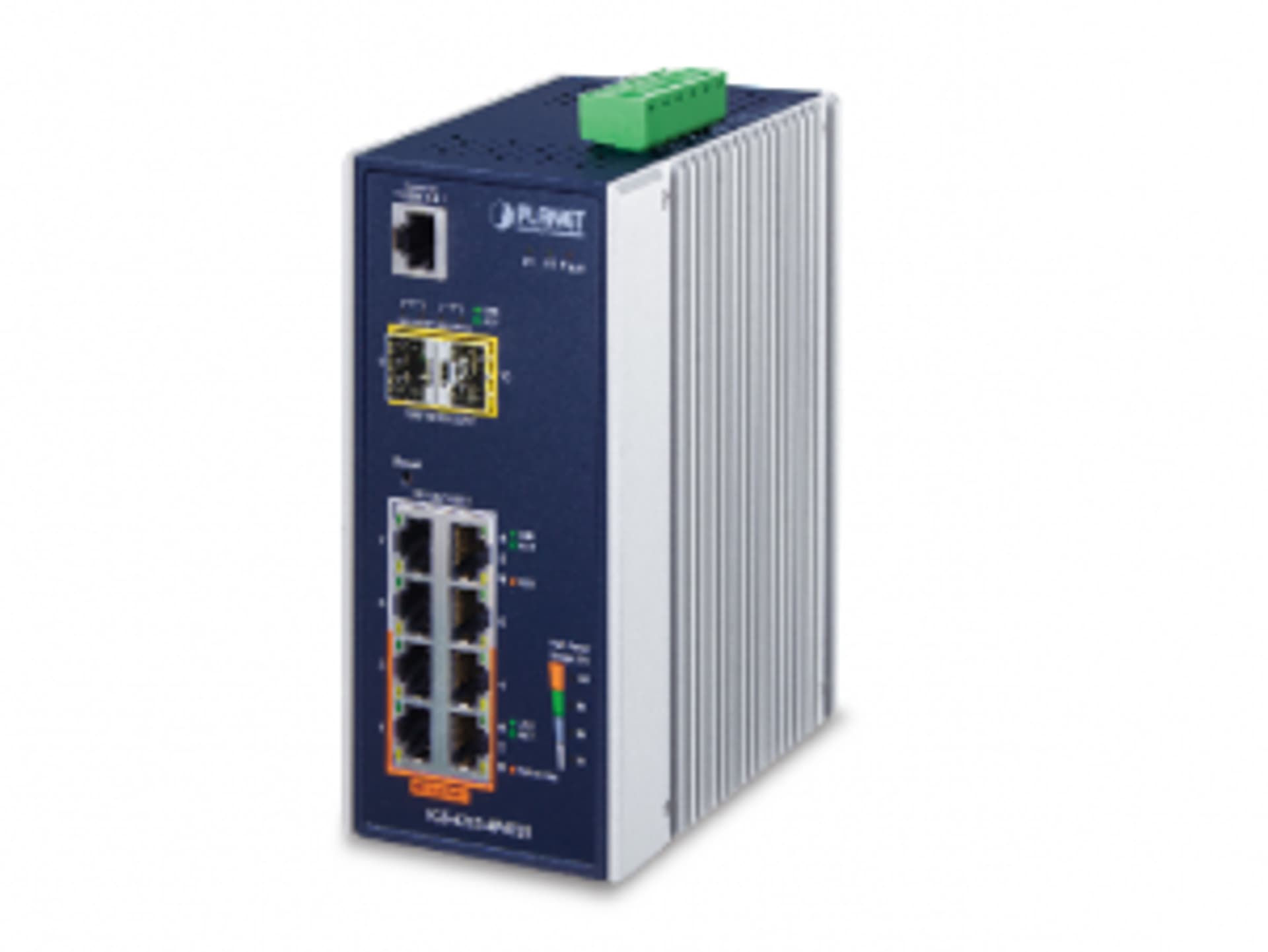 

SWITCH PLANET IGS-4215-4P4T2S 4X 1GB BASE-T POE/4X 1GB BASE-T/2X 1GB SFP ZARZĄDZALNY PRZEMYSŁOWY
