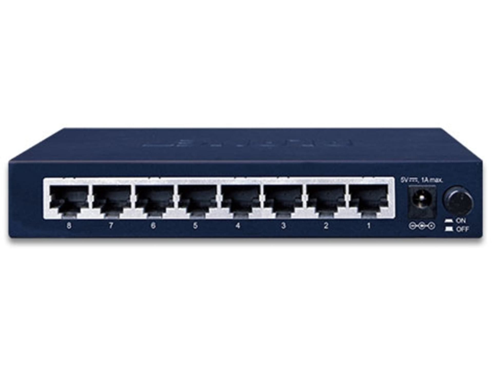

SWITCH PLANET GSD-803 8X 1GB/S NIEZARZĄDZALNY GIGABIT ETHERNET SOHO DESKTOP