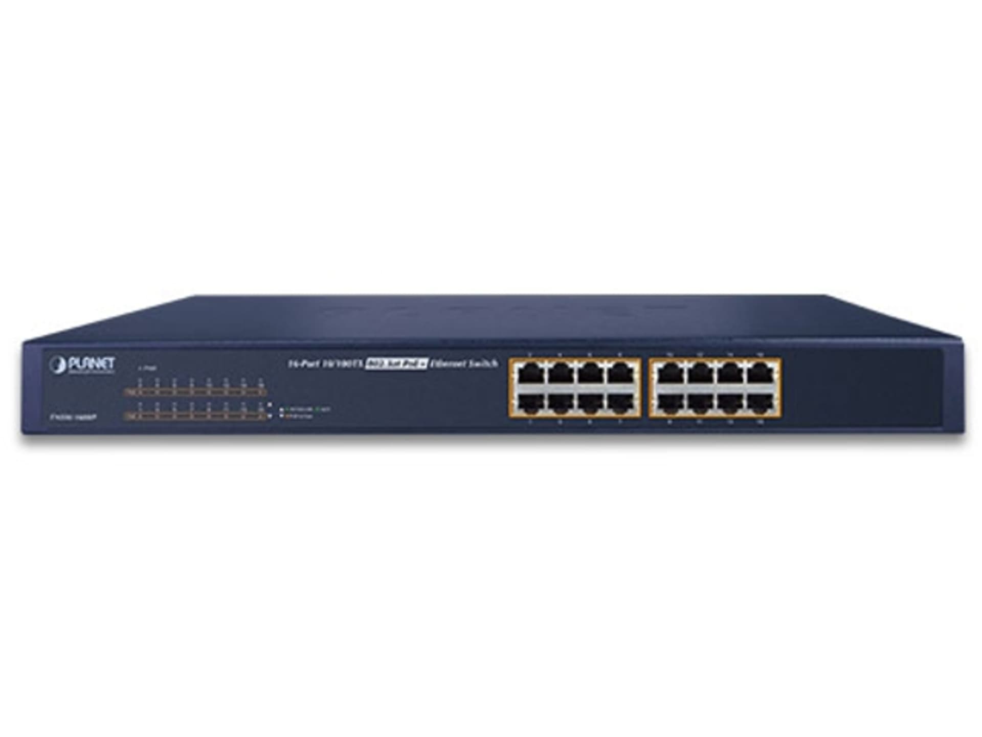 

SWITCH PLANET FNSW-1600P 16X POE 100MB/S NIEZARZĄDZALNY FAST ETHERNET