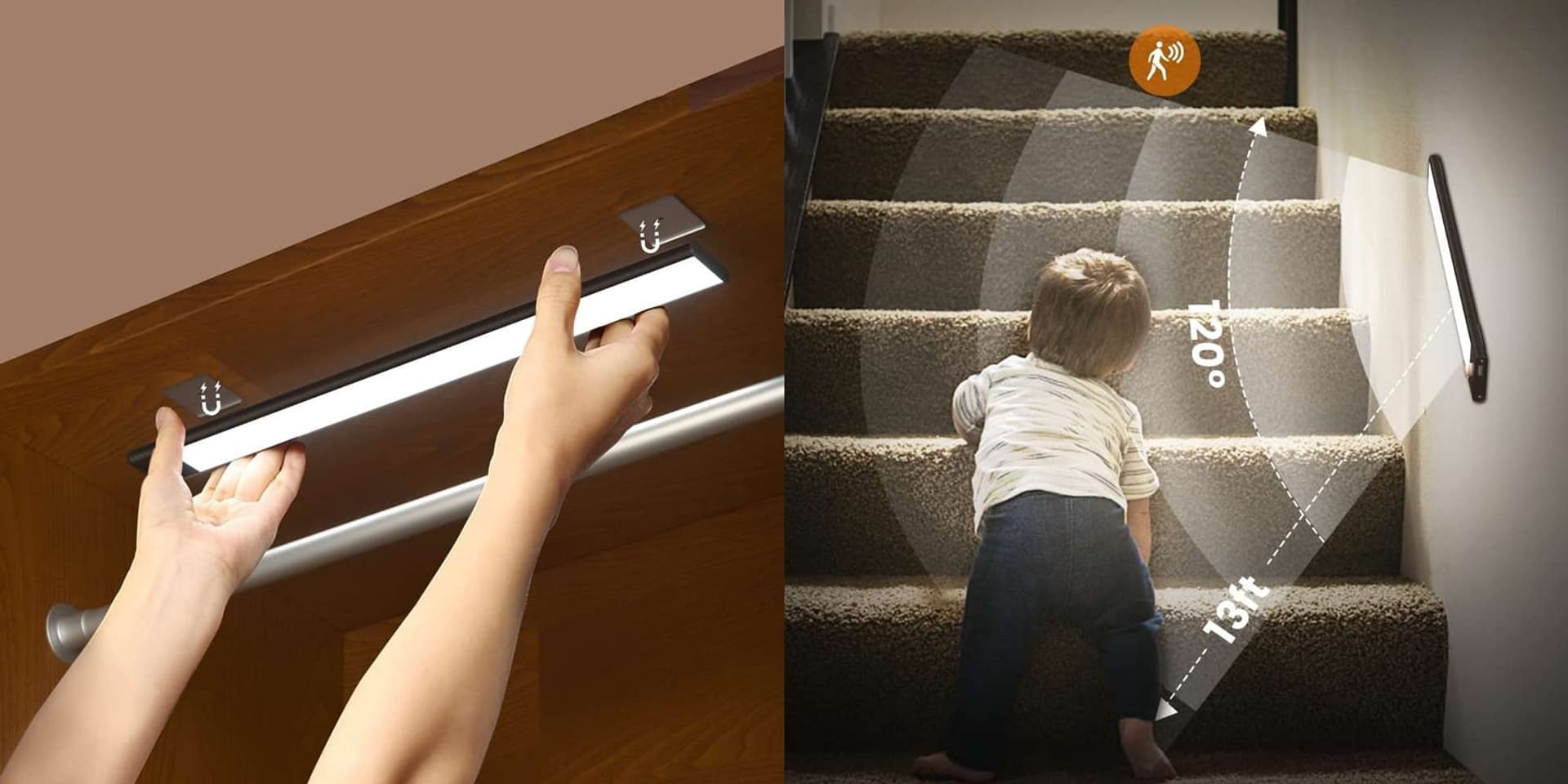 

Lampa podszafkowa LED Alogy magnes, czujnik ruchu