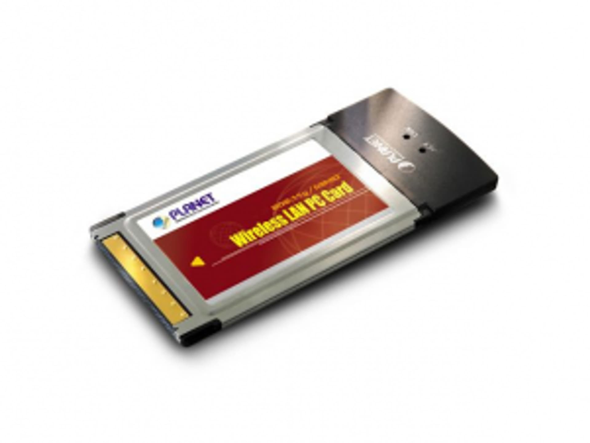 

BEZPRZEWODOWA KARTA SIECIOWA PLANET WML-3565 G54 PCMCIA 3 WEWNĘTRZNE ANTENY