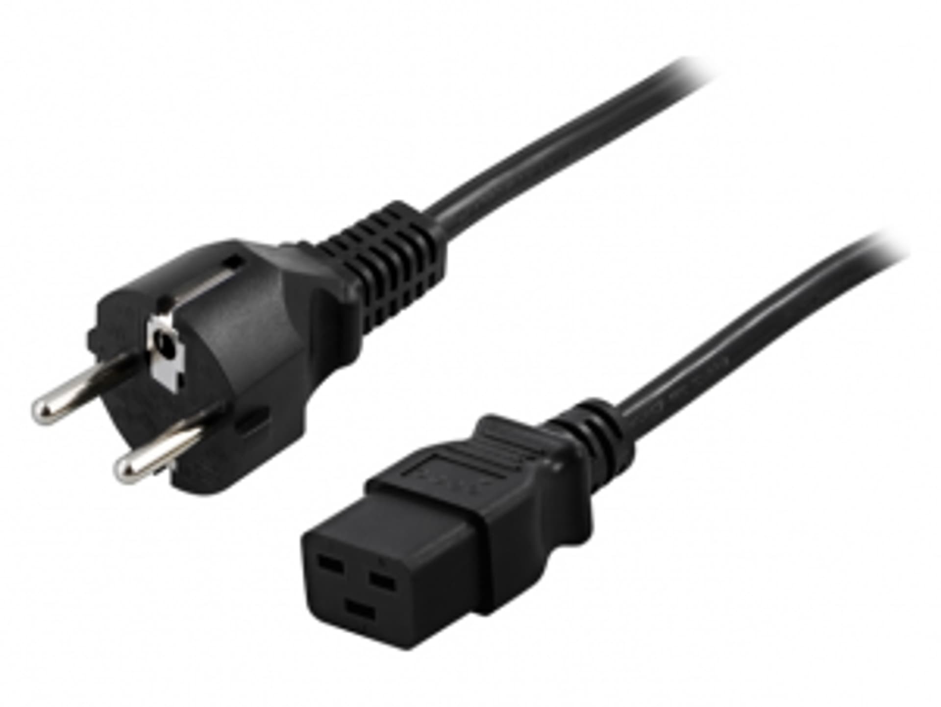 

KABEL ZASILAJĄCY (SERWEROWY) CEE 7/7->IEC 320 C19 16A 1.8M CZARNY, Serwerowy) cee 7/7->iec 320 c19 16a 1.8m czarn