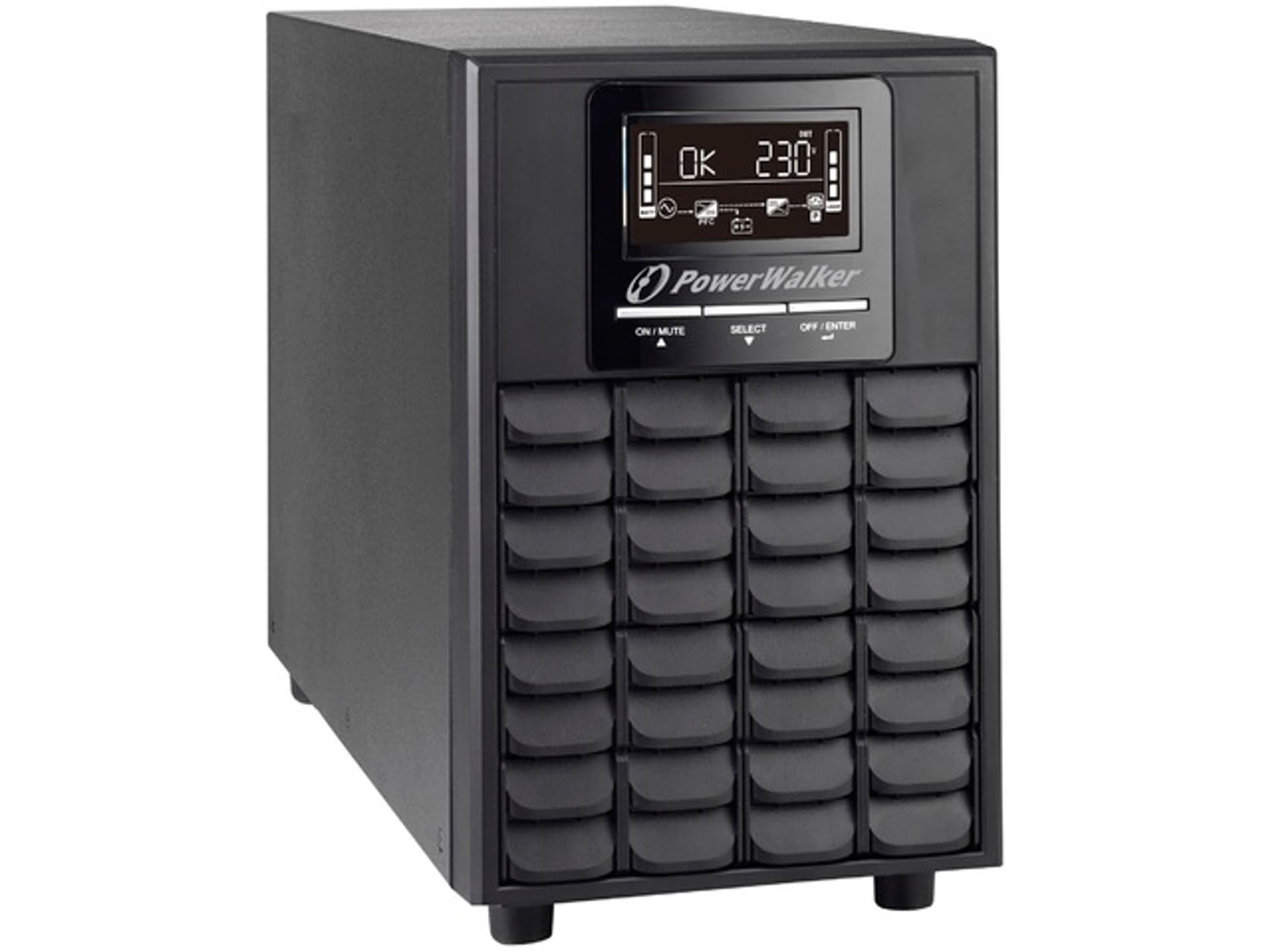 

UPS POWERWALKER VFI 1500 CG PF1 ON-LINE 1500VA 4X IEC C13 USB-B RS-232 1/1 FAZY TOWER EPO