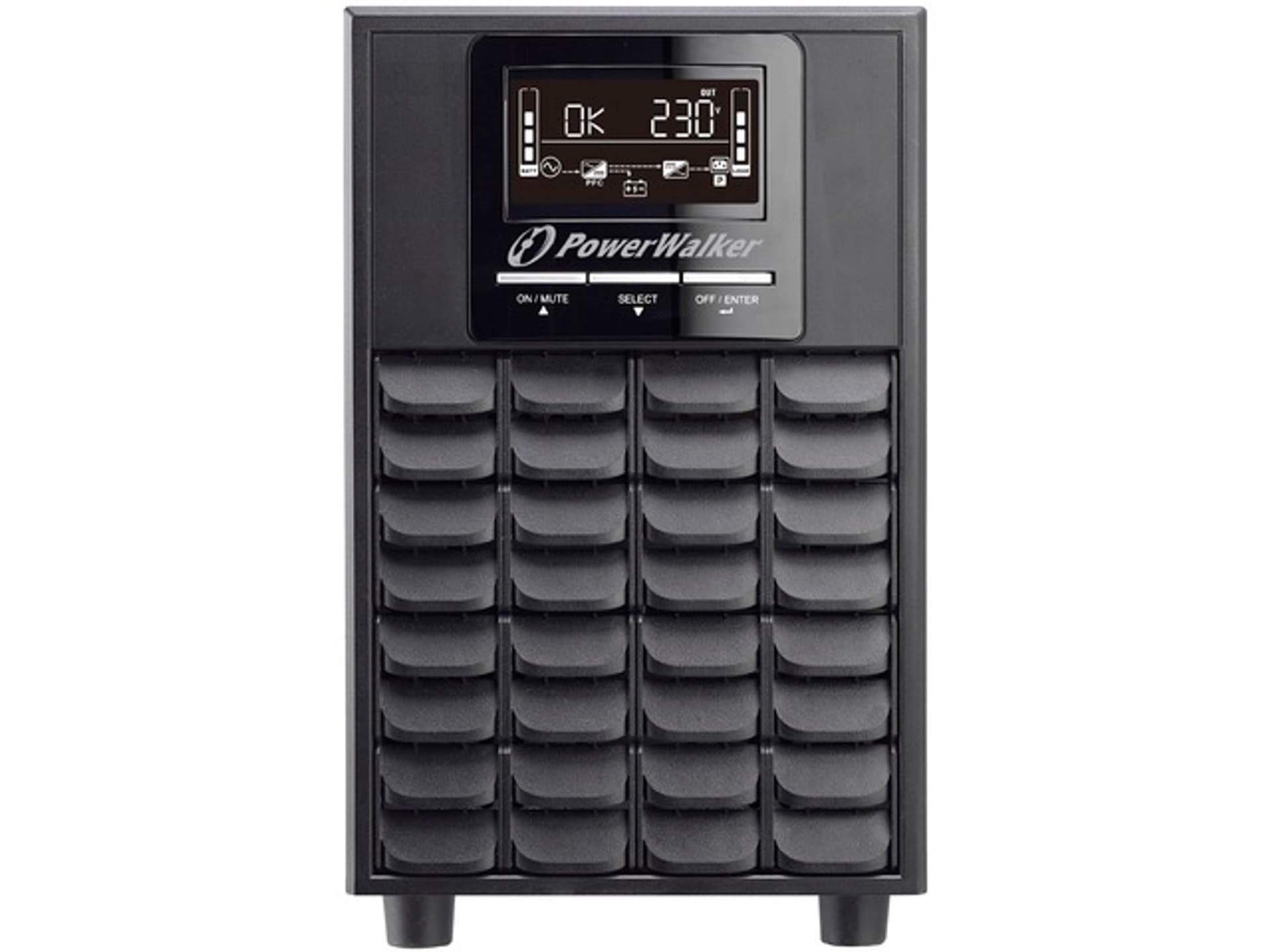

UPS POWERWALKER VFI 1000 CG PF1 ON-LINE 1000VA 4X IEC C13 USB-B RS-232 1/1 FAZY TOWER EPO