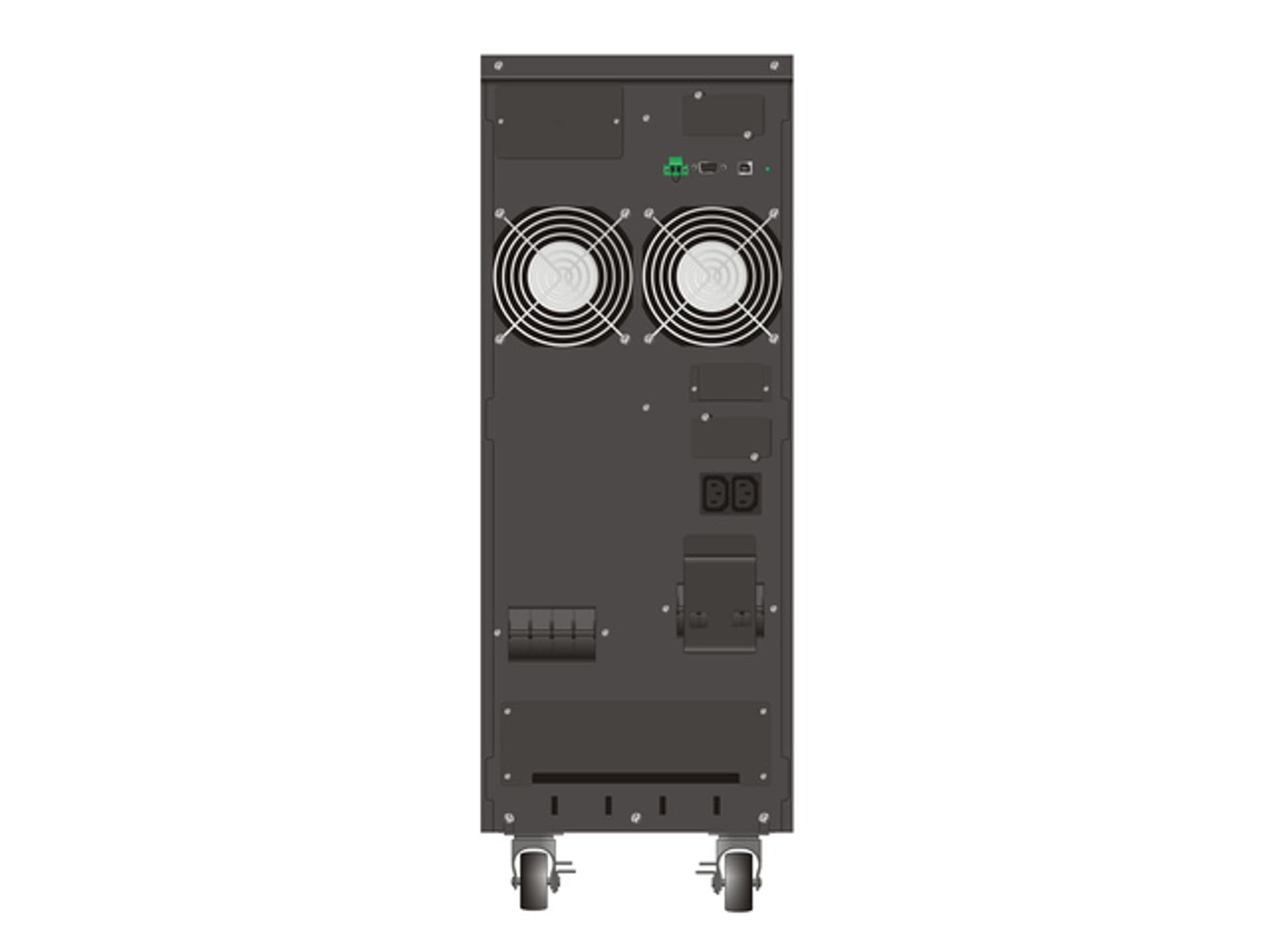 

UPS POWERWALKER VFI 10000 TCP 3/1 BI ON-LINE 10KVA 2X IEC 13 TERMINAL USB-B RS-232 3-FAZOWY EPO LCD