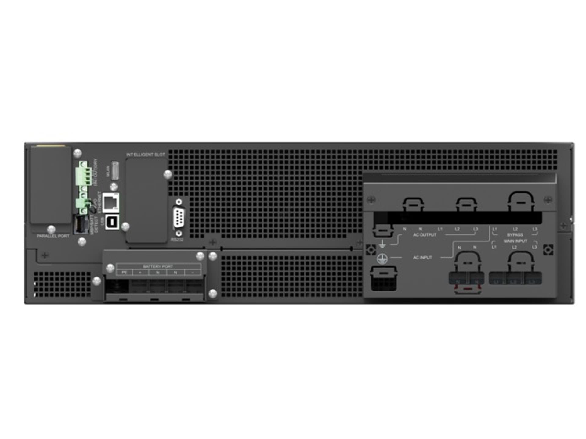 

UPS POWERWALKER RACK VFI 15000 ICRE IOT 3/3 ON-LINE 15KVA TERMINAL RJ-45 USB-B RS-232 3/3 BEZ AKU