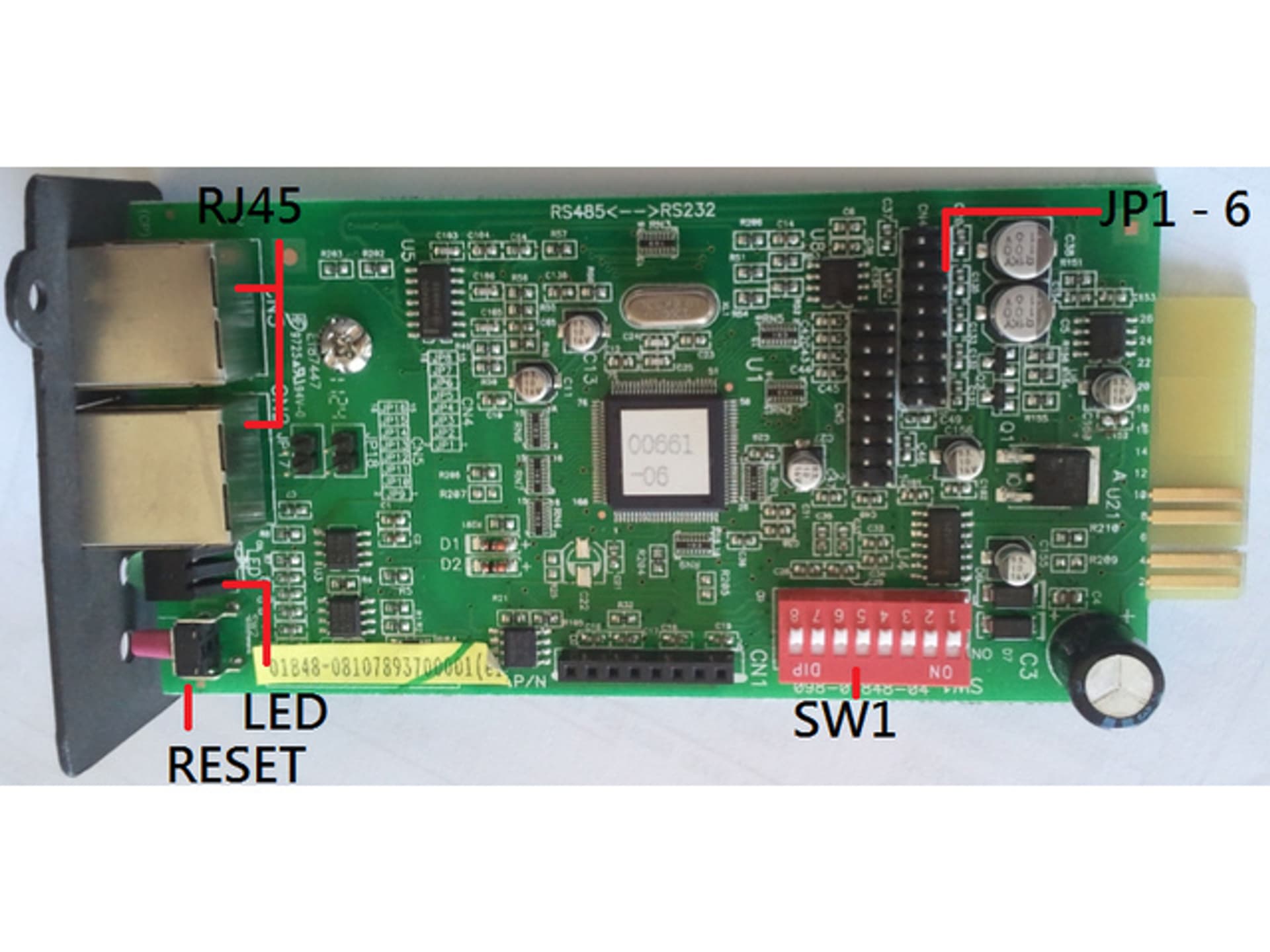 

MODUŁ MODBUS DLA UPS POWERWALKER SERII VFI RT LCD, VFI T LCD, 10/20K TCP/TP 3/1