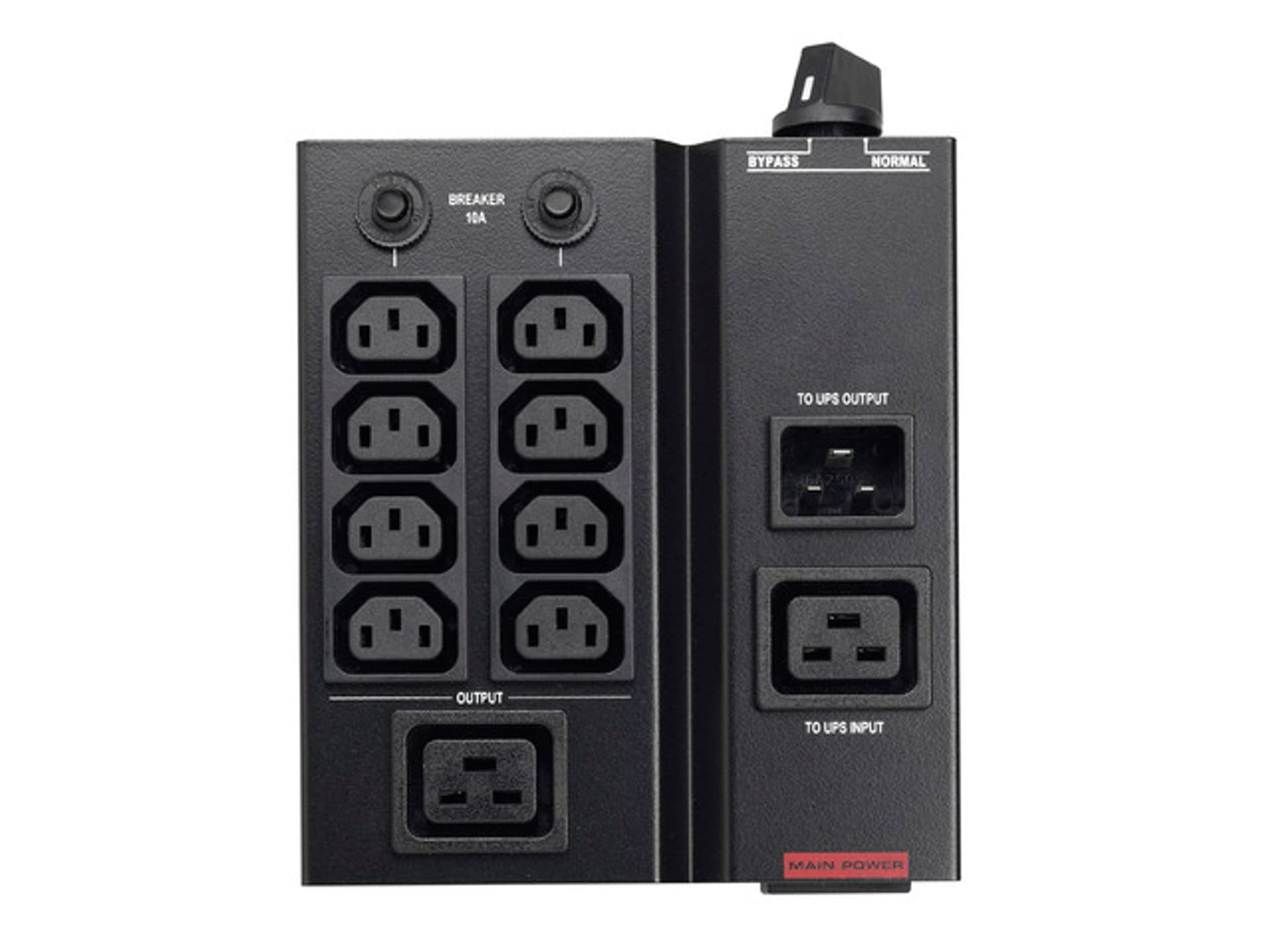 

MAINTENANCE BYPASS SWITCH DLA UPS POWERWALKER DO 1-3KVA 8 X IEC C13 1X IEC C19