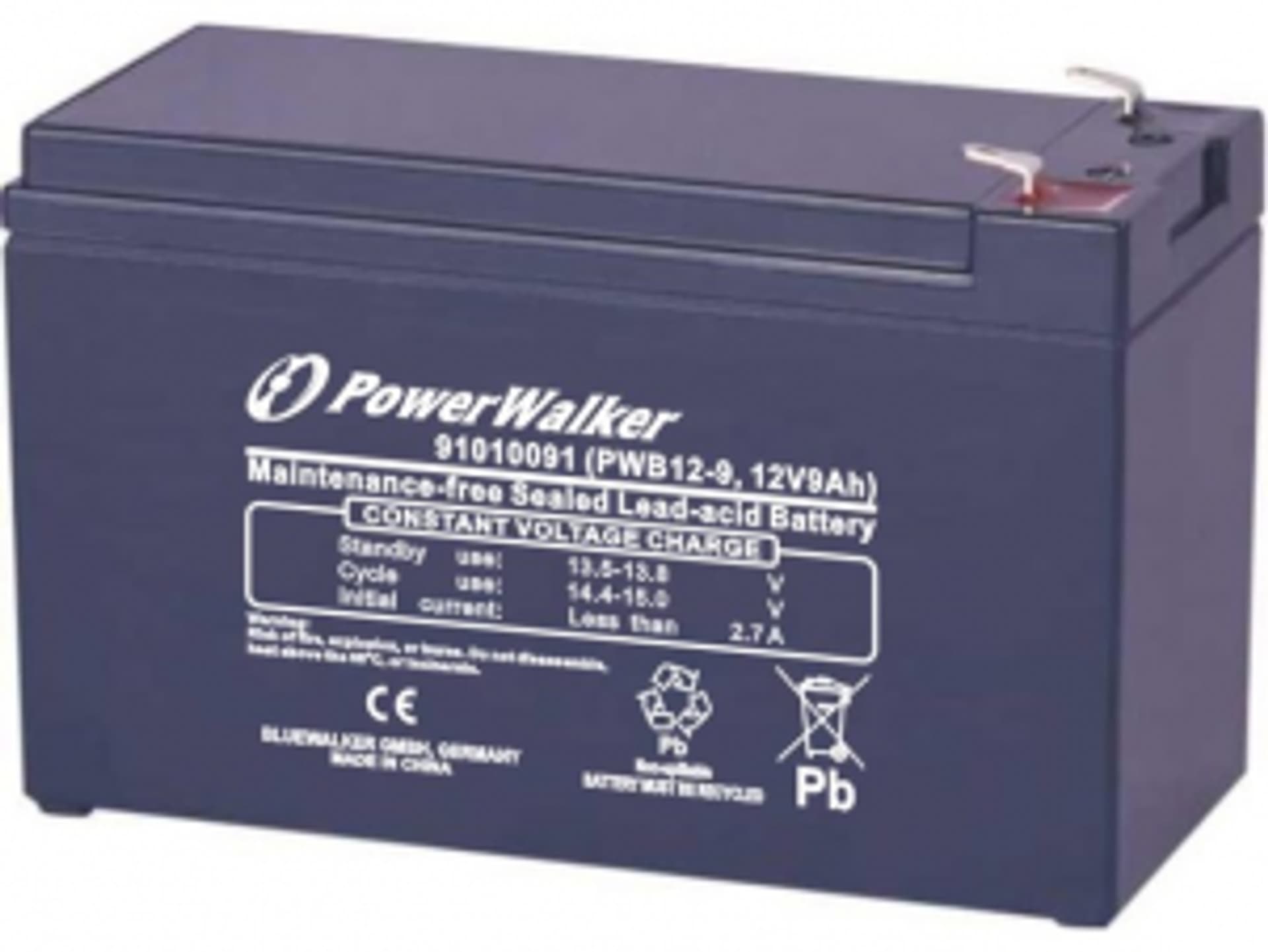 

AKUMULATOR ŻELOWY DO UPS 12V/9AH UNIWERSALNY POWERWALKER