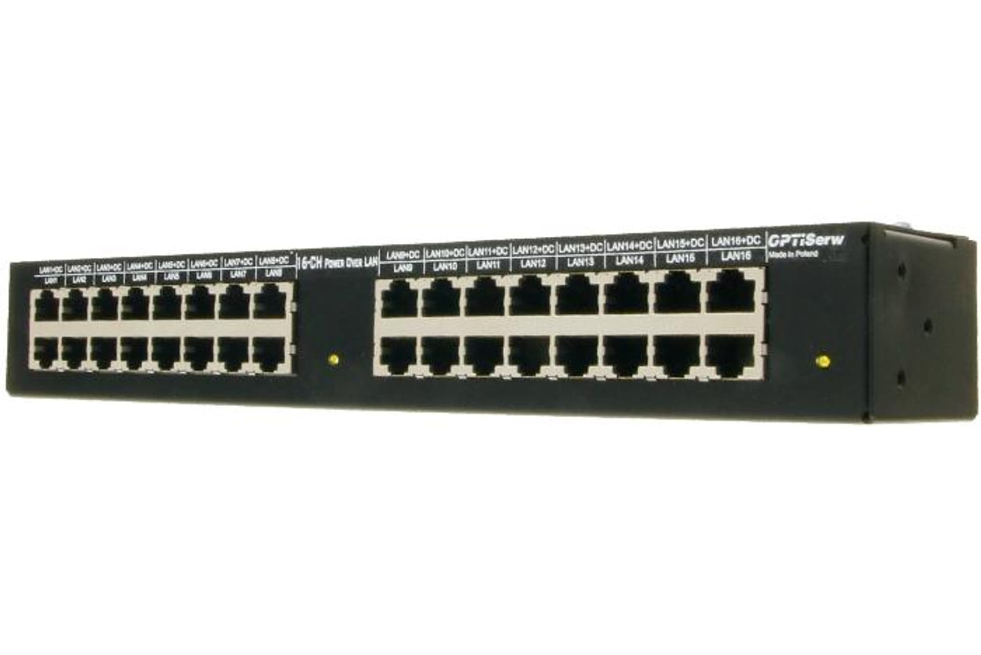 

Adapter POE 16 portów w obudowie RACK 19