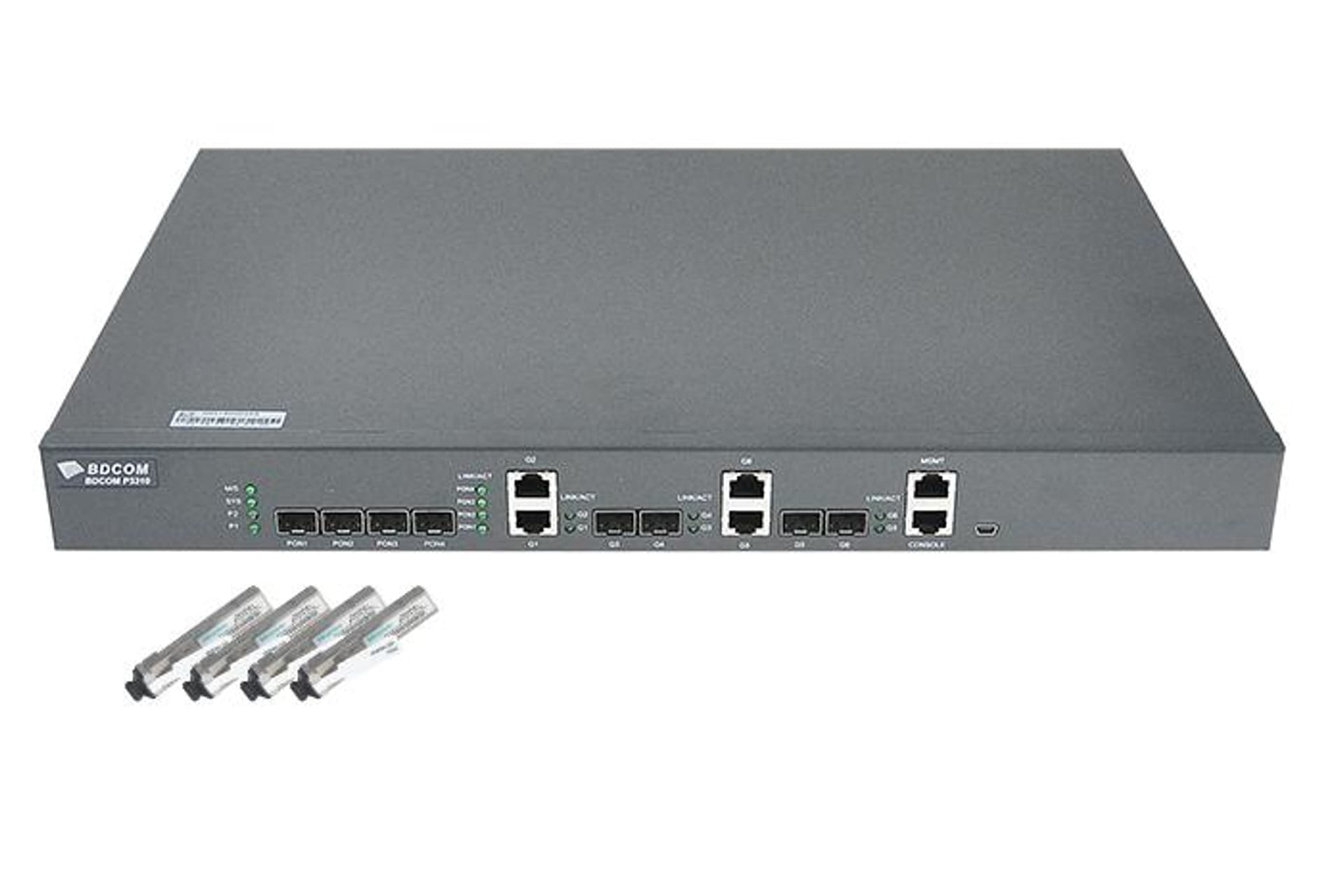 

Zestaw OLT BDCOM P3310C + 5 ONU + SFP GEPON
