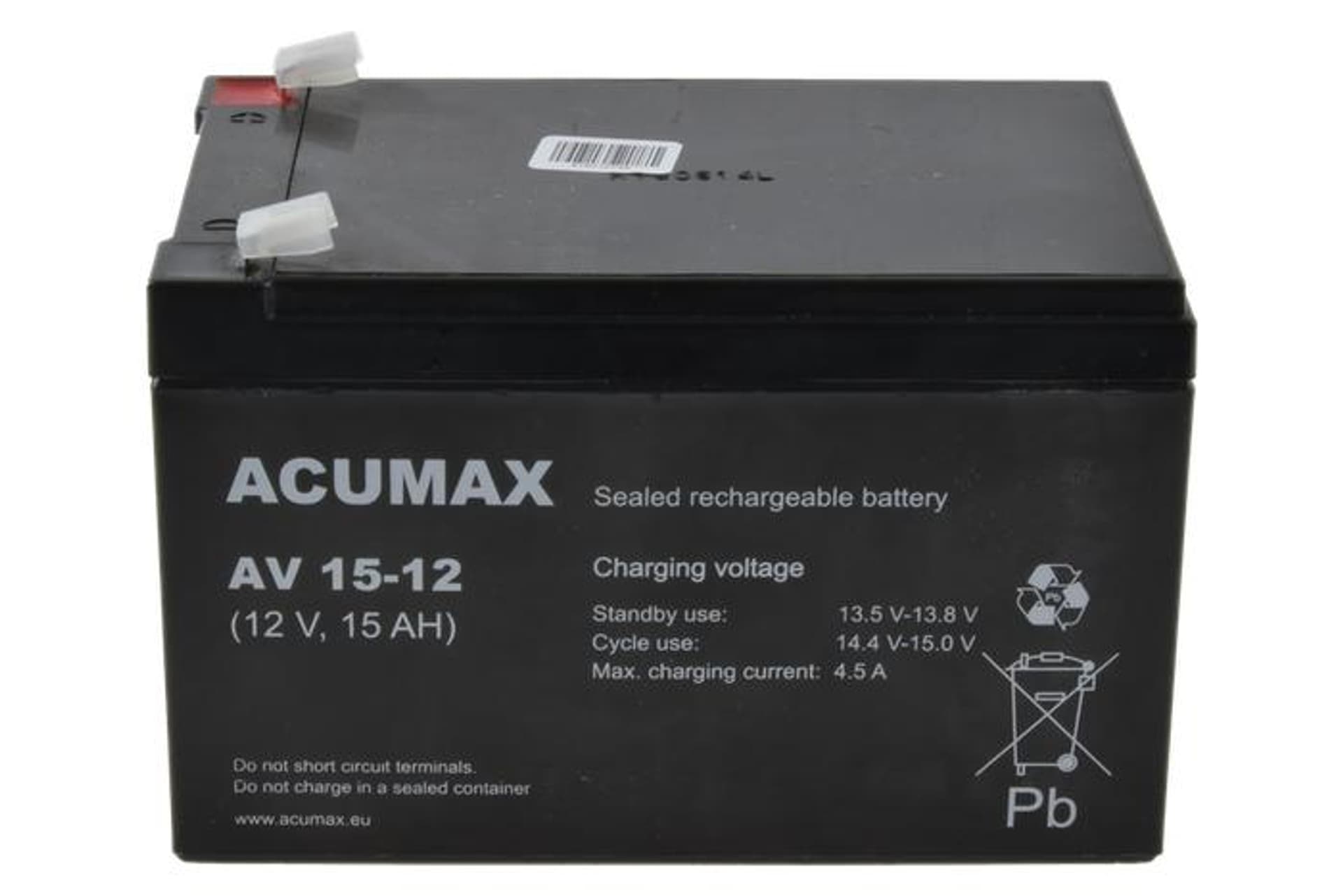 

Akumulator AGM ACUMAX AV 15-12 12V 15Ah
