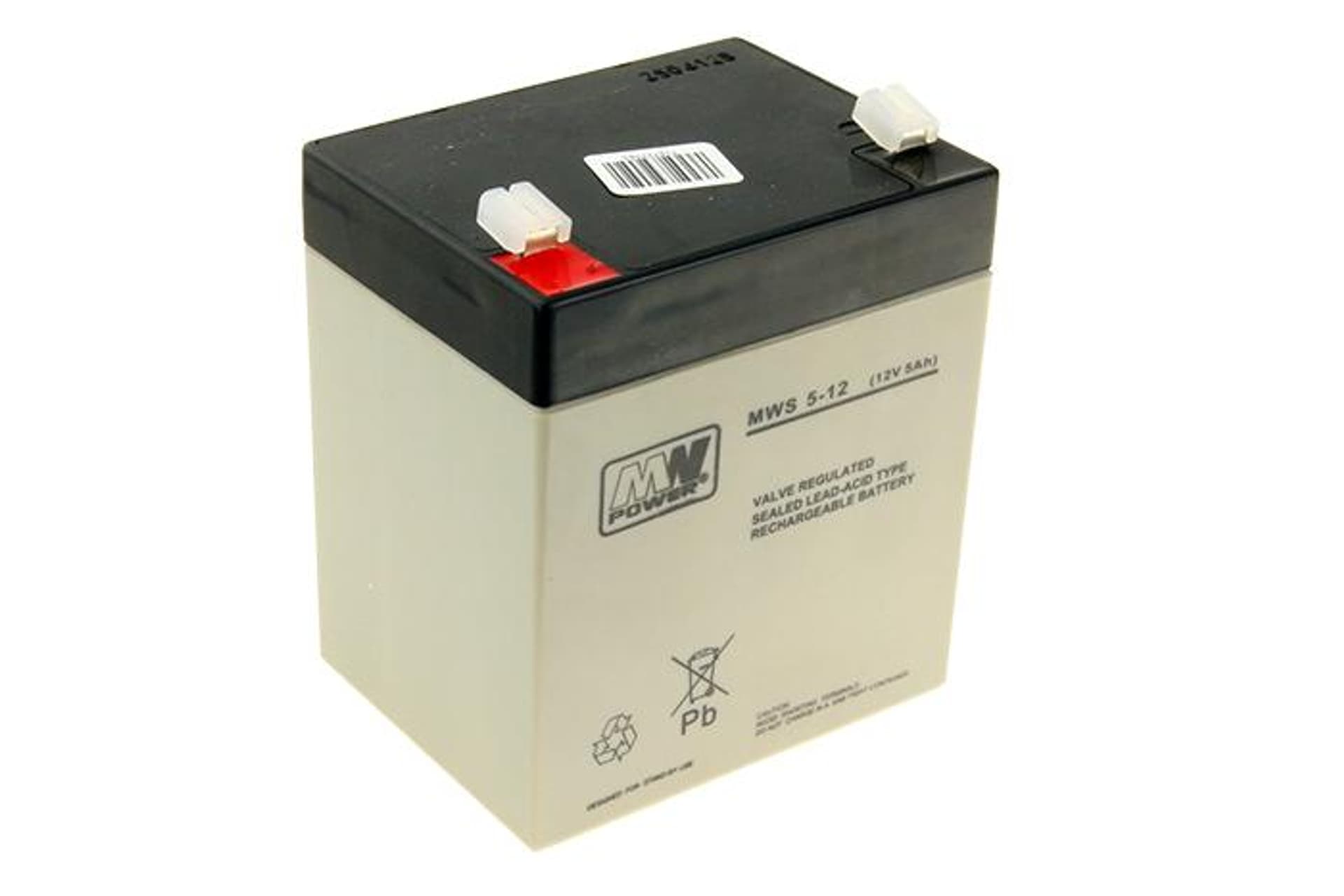 

Akumulator AGM 12V 5Ah MWS-5-12