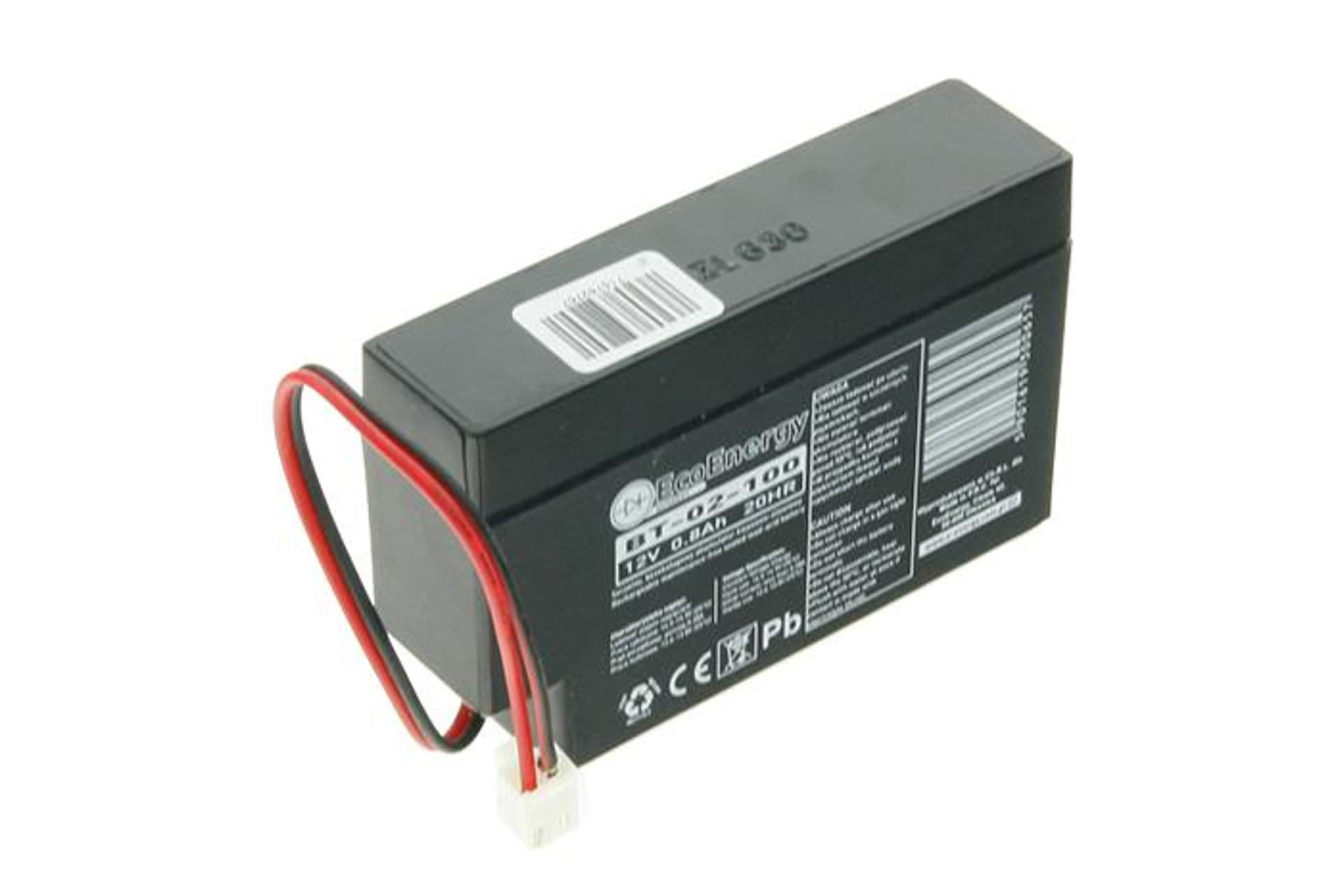 

Akumulator AGM 12V 0,8Ah