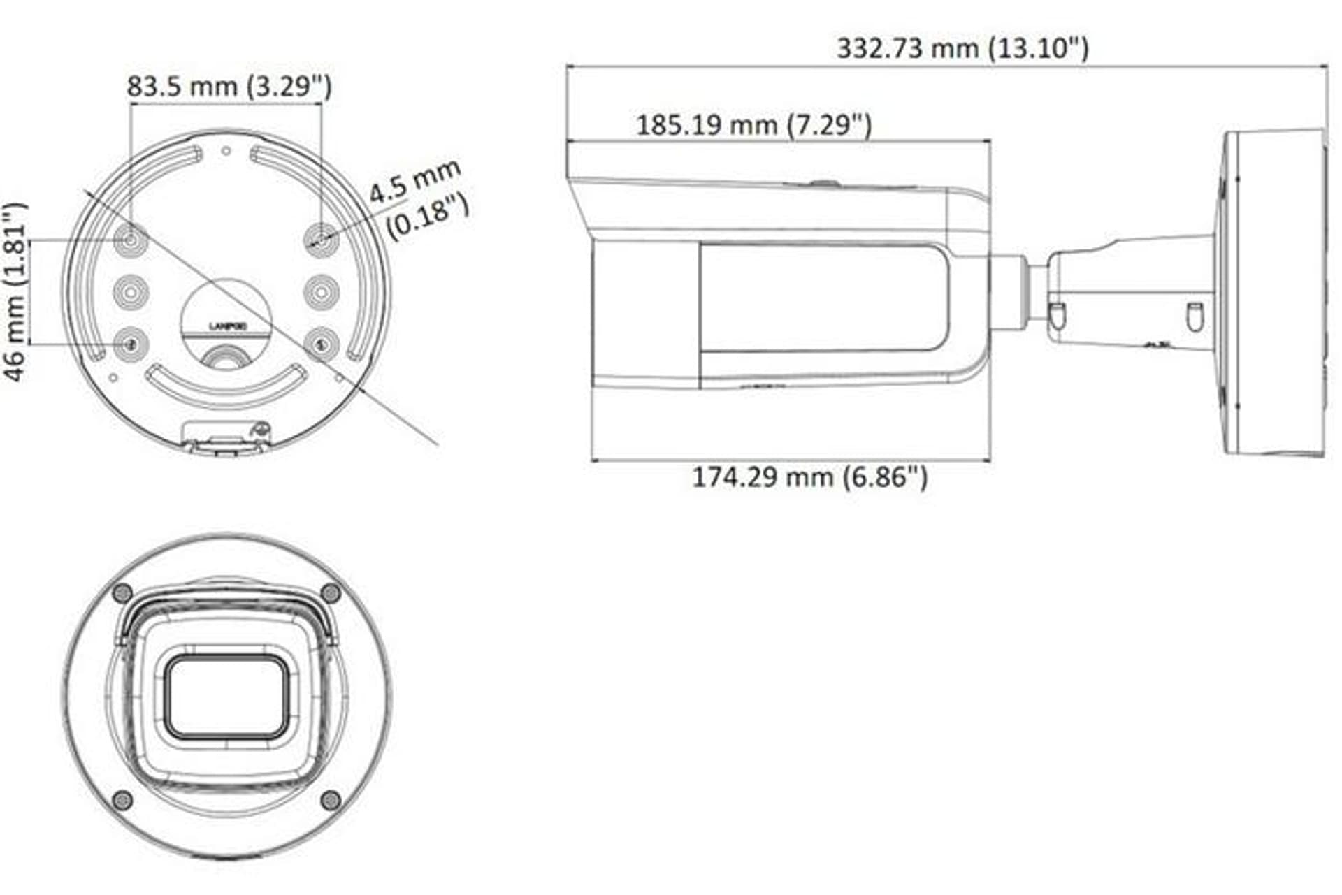 

Kamera IP HQ-MP802812NT-IR50 4K UHD