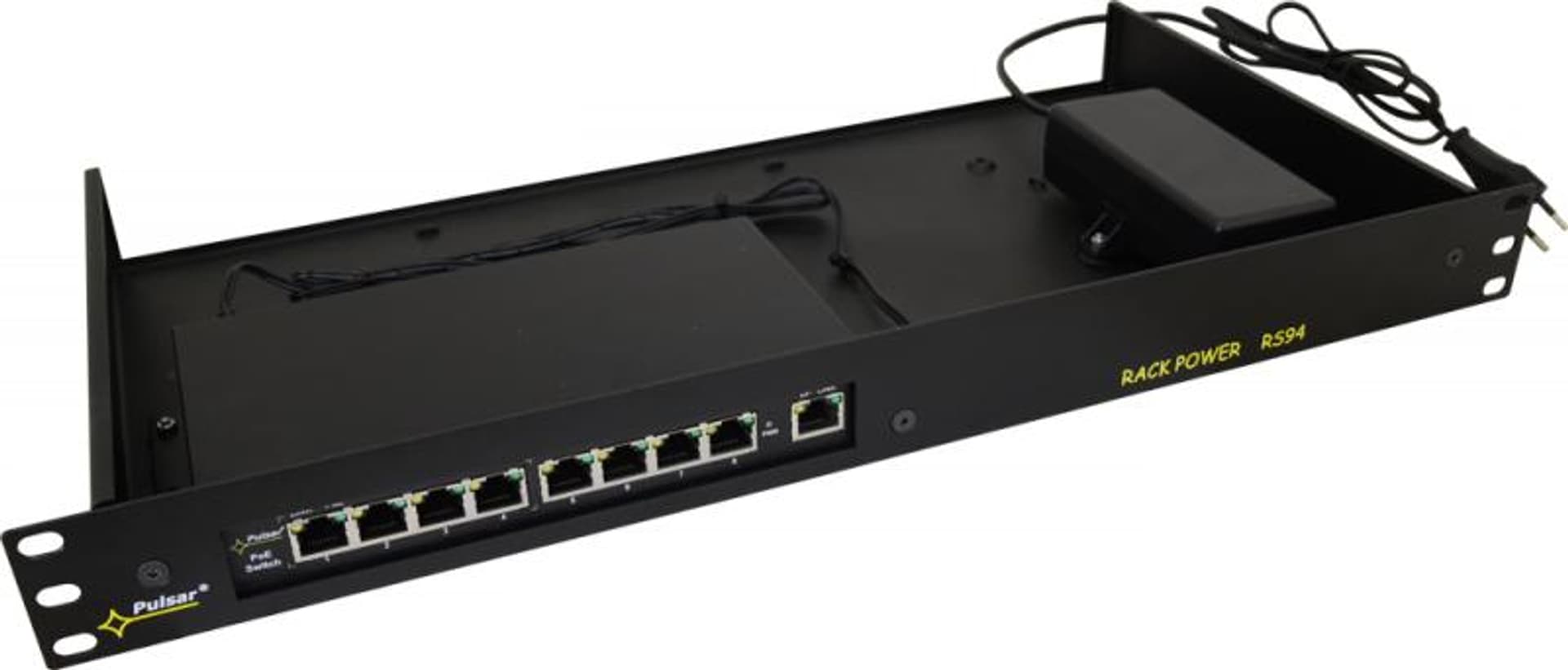 

Pulsar RS98 switch 9-portowy PoE dla 8 kamer IP, RACK