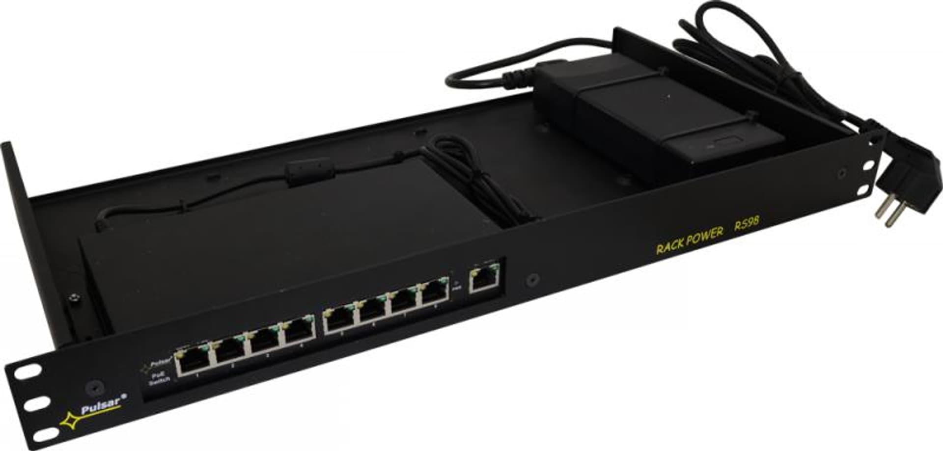 

Pulsar RS94 switch 9-portowy PoE dla 4 kamer IP, RACK