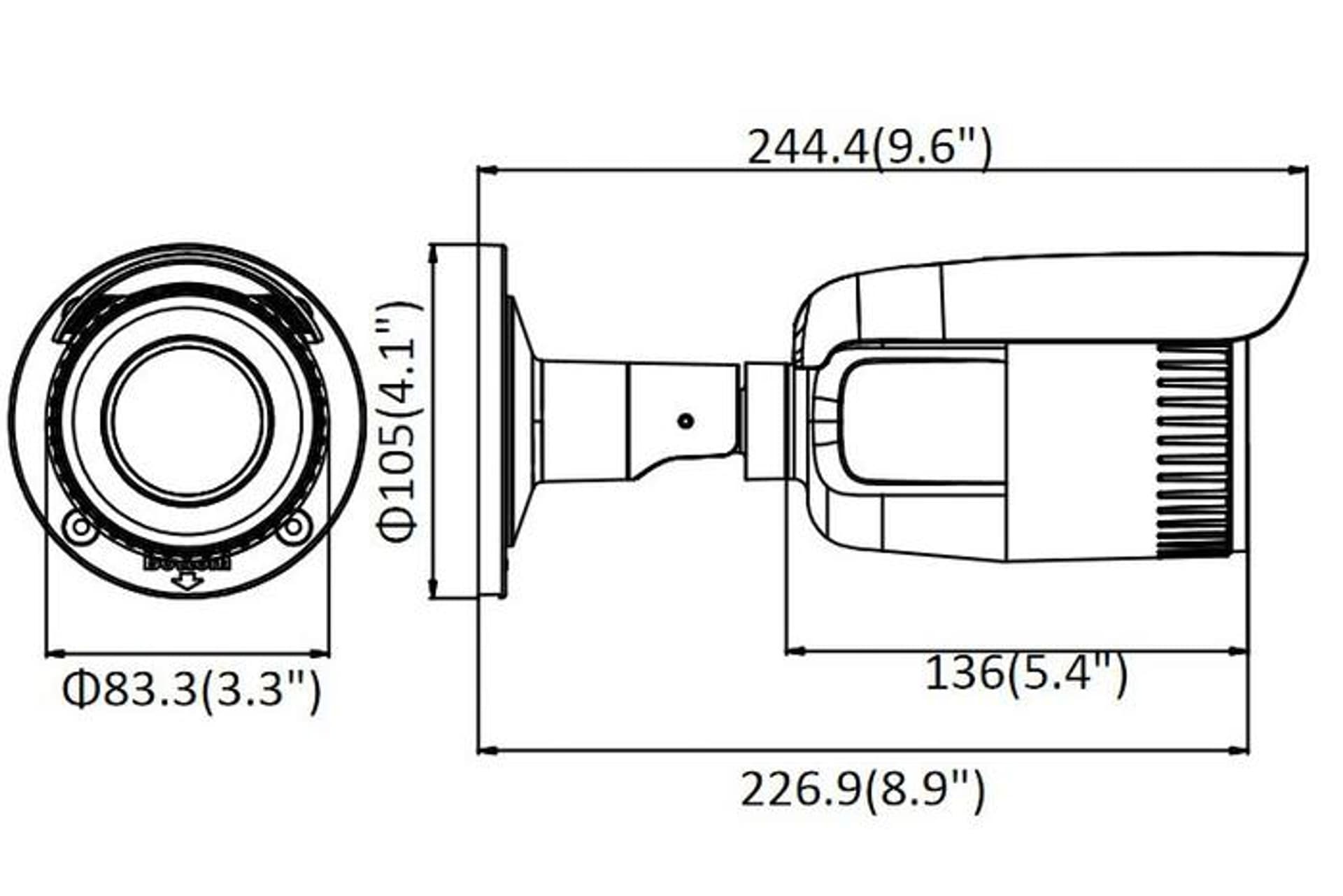 

Kamera IP HQ-MP202812KLT-IR-MZ 2Mpix