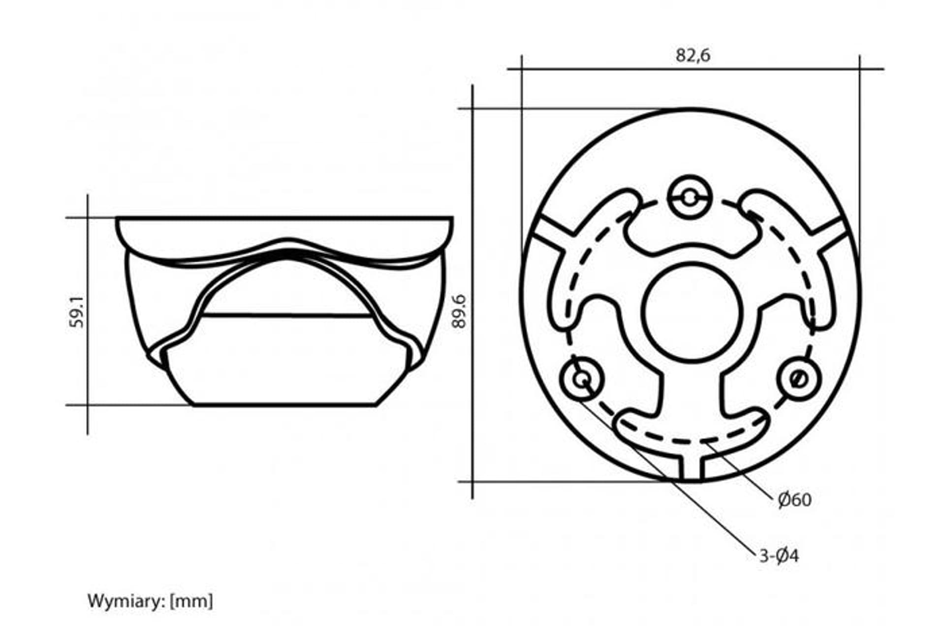

Kamera Turbo HD HQ-TA2028ED-IR 2Mpx