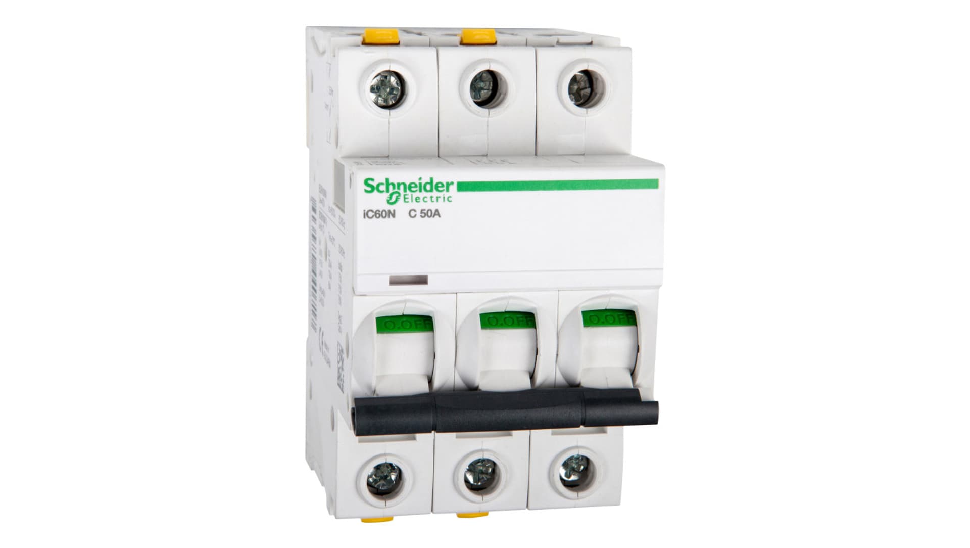 

Wyłącznik nadprądowy 3P C 50A 6kA AC iC60N-C50-3 A9F04350