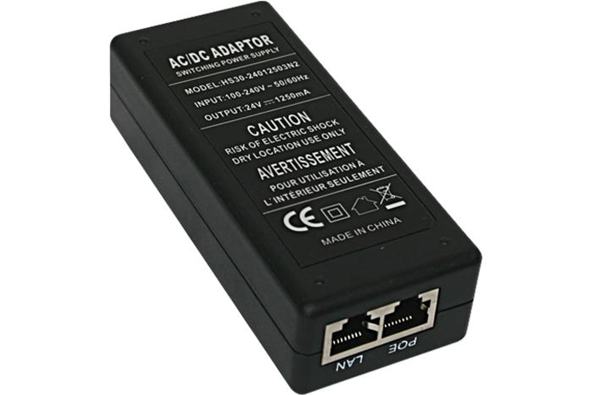 

Zasilacz POE 24V 1,25A