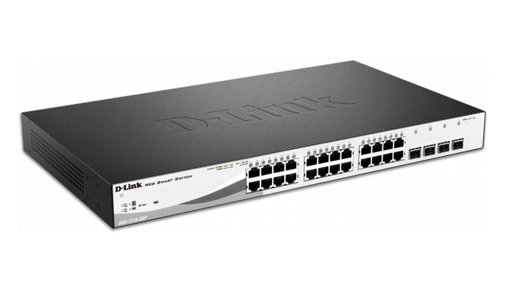 

D-Link DGS-1210-28P 28-portowy Gigabitowy switch PoE 802.3af/at 4xSFP