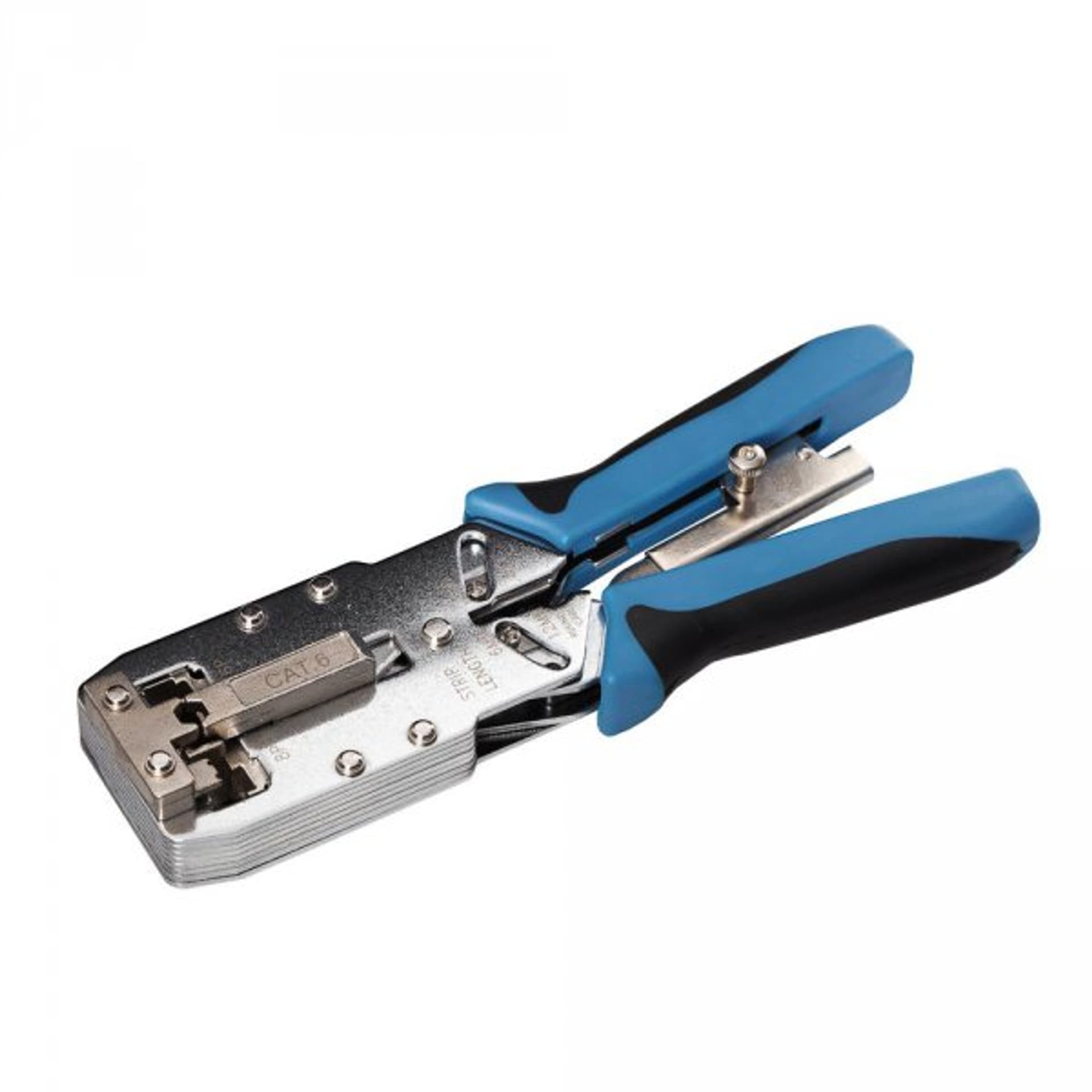 

Zaciskarka RJ45 8p+6p+4p+AMP kat. 6, kontrola docisku (HT-2810R)