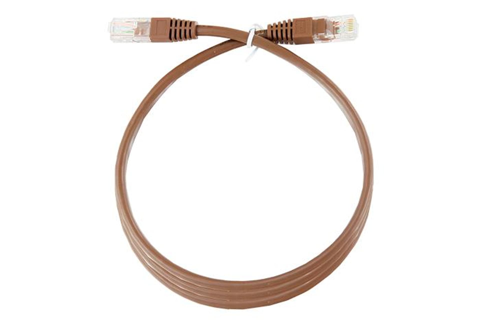 

Patchcord UTP Kategorii 5e 2m brązowy