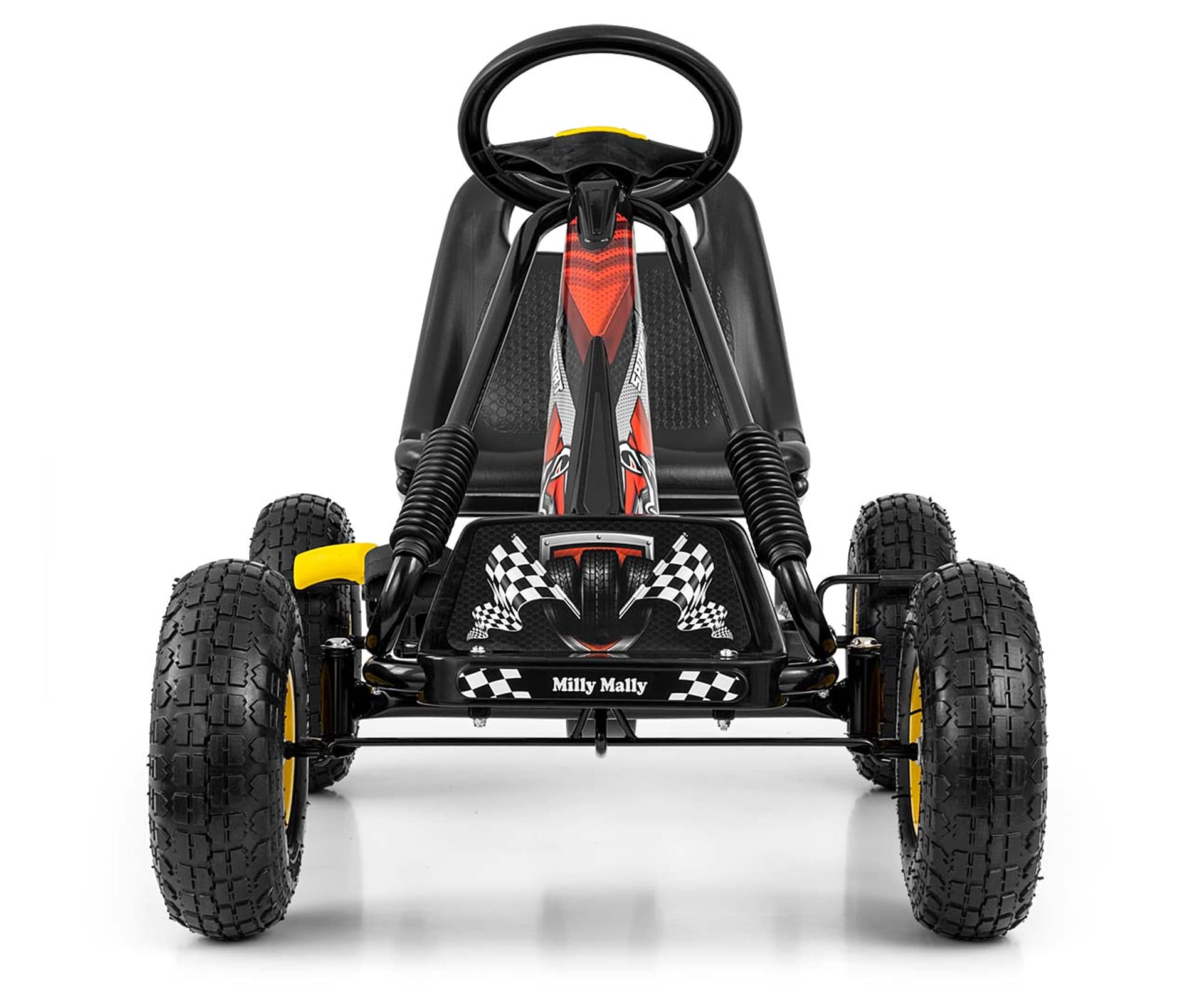 

Milly Mally Gokart na pedały Thor Black