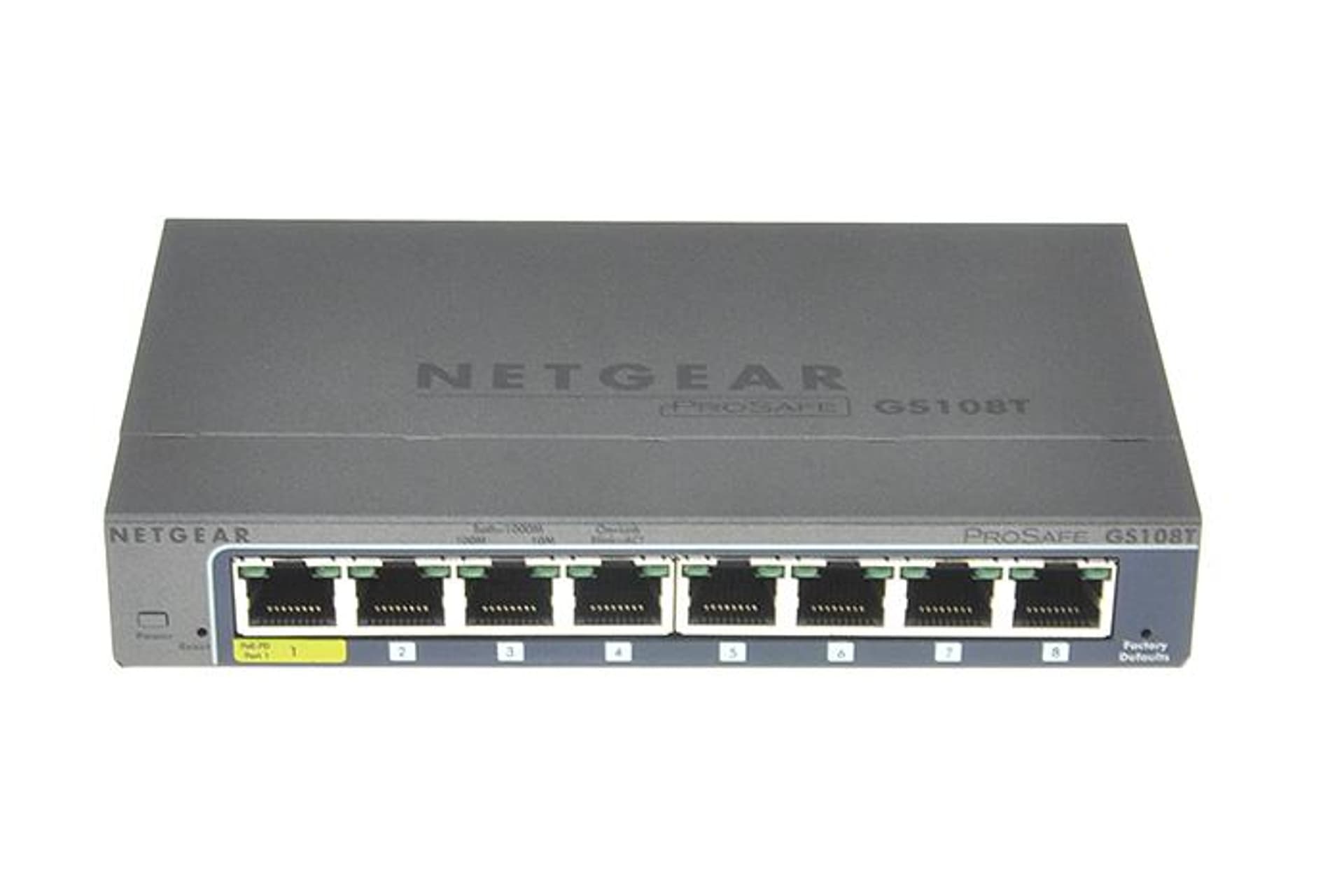 

NETGEAR 8PT GIGABIT SMART SWITCH (GS108T-300PES)