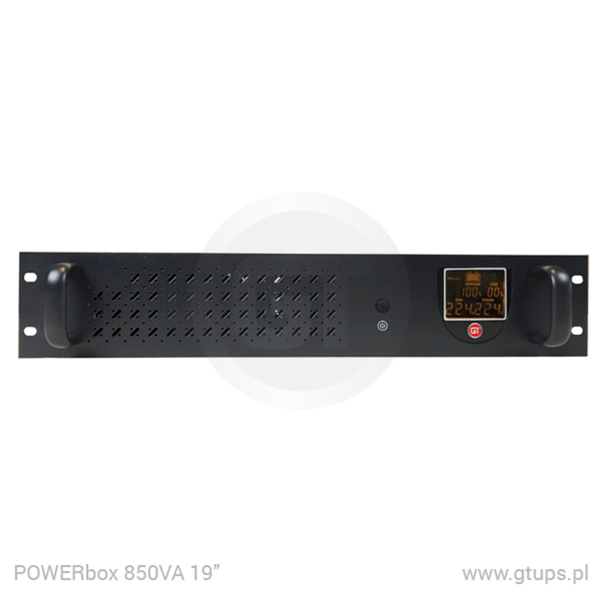 

Zasilacz UPS GT POWERbox UPS 850VA/510W 4x IEC C13 Rack 19