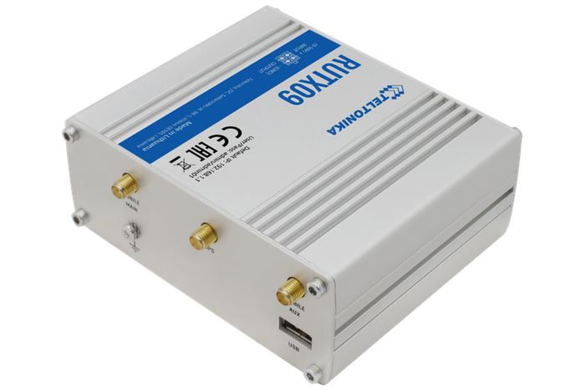 

TELTONIKA RUTX09 - przemysłowy router LTE, dual SIM, modem 4G Cat 6