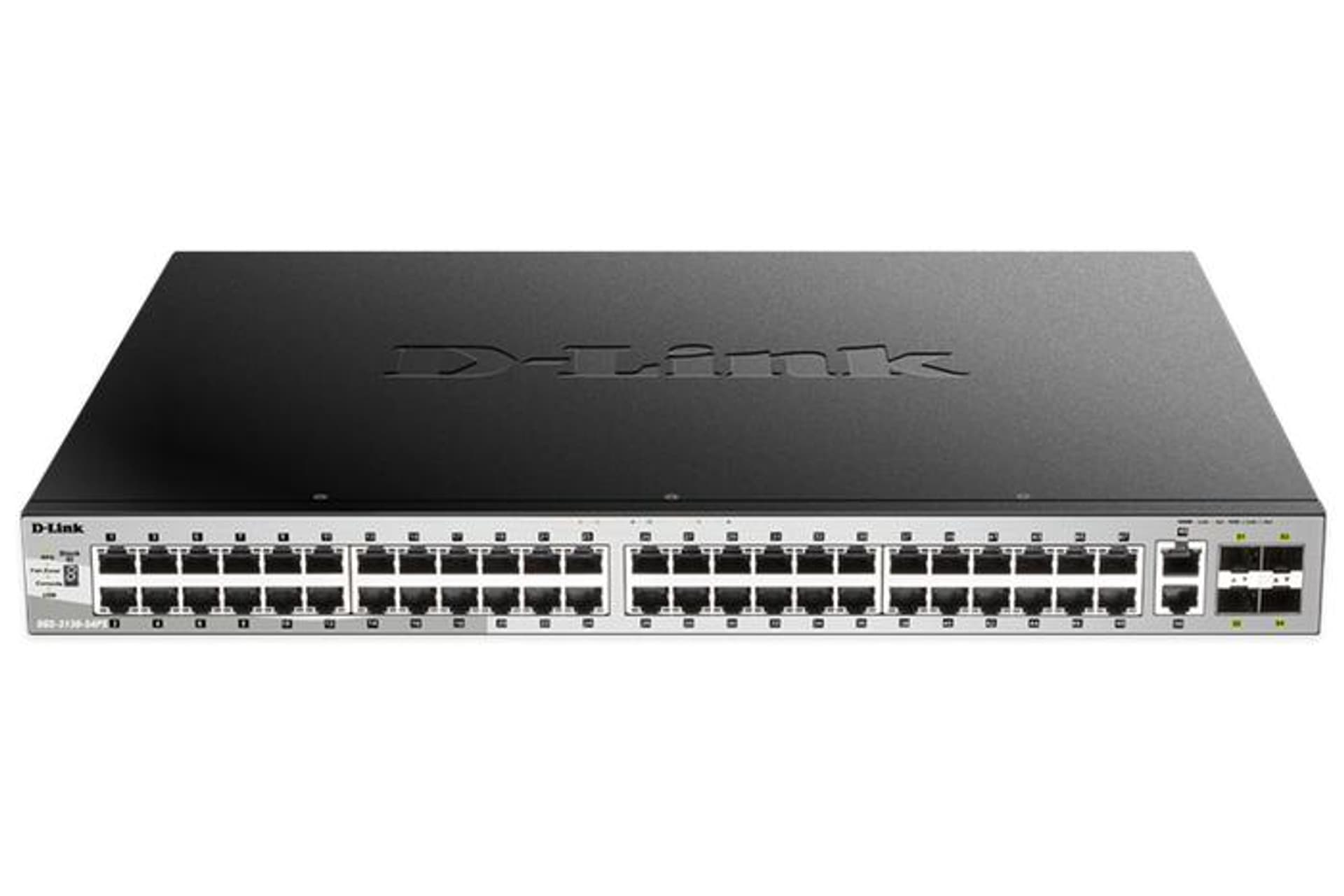 

D-Link DGS-3130/54PS/SI 48x 10/100/1000BASE-T PoE ports (370W budget) 2x 10GBASE-T port, 4x SFP+ port, 370w budget) 2x 10gbase-t port/4x sfp+ por
