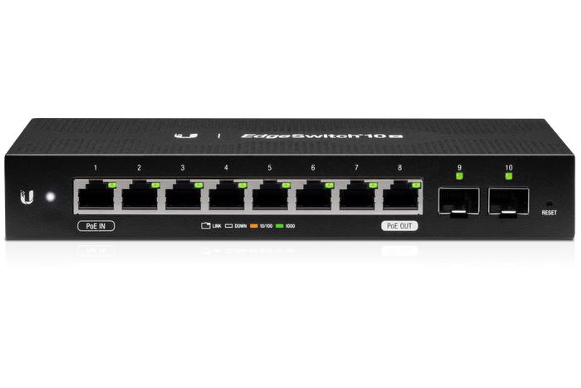 

Ubiquiti EdgeSwitch 10X 8x Gigabit Ethernet 2x SFP (ES-10X)