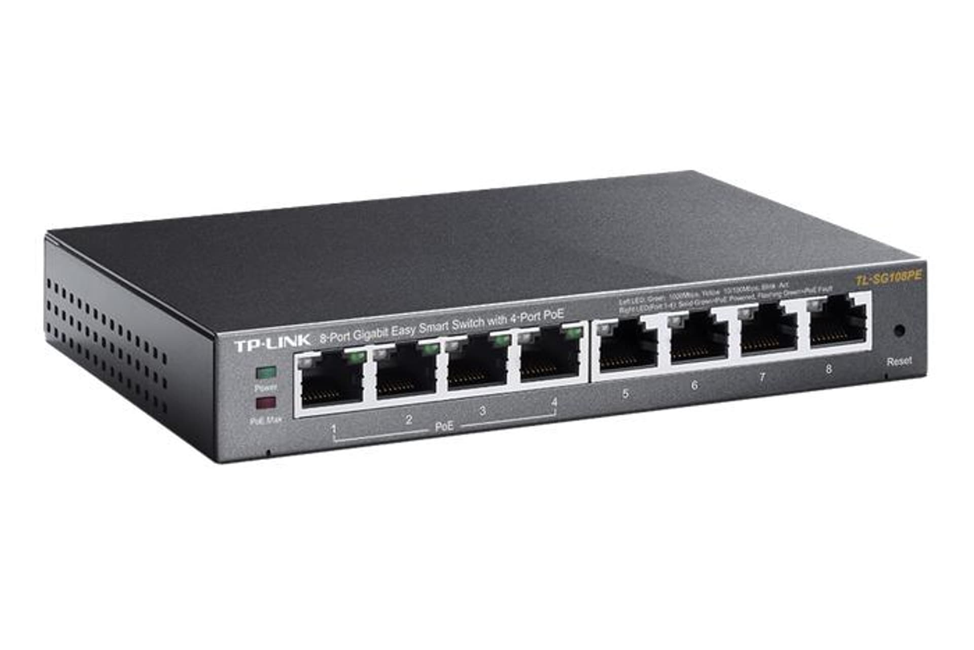 

TP-Link TL-SG108PE 8-port Gigabit Desktop Switch Easy Smart 4xPoE