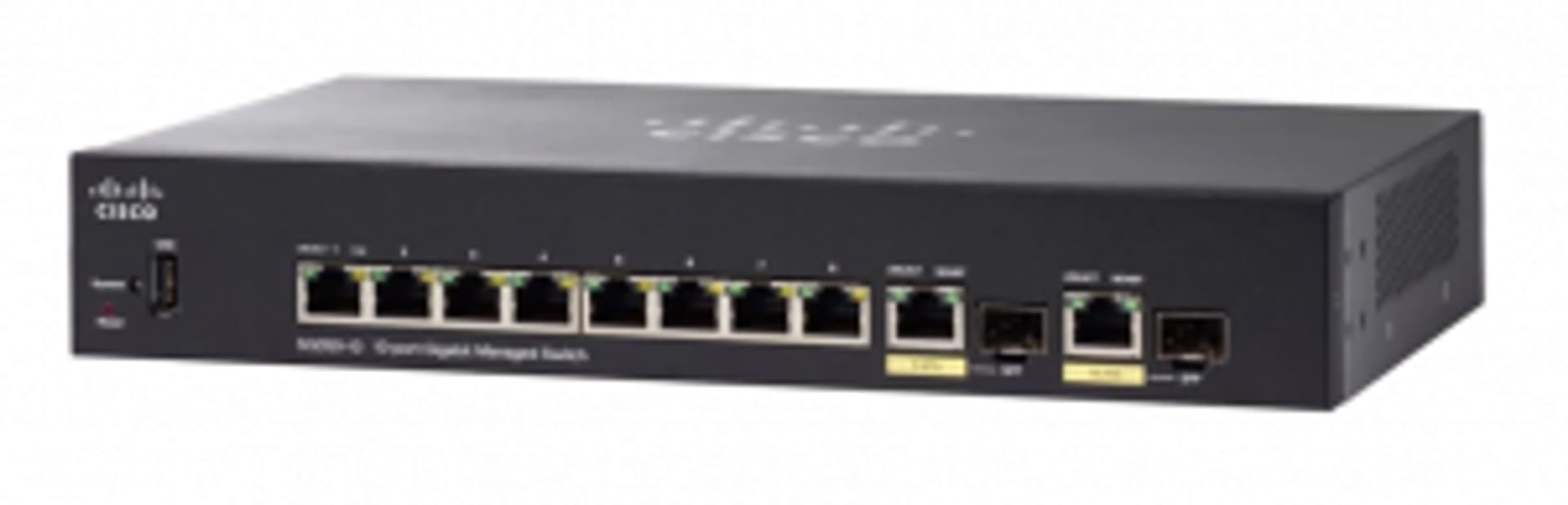 

Cisco SG350-10 10-port Gigabit Managed Switch (SG350-10-K9-EU)