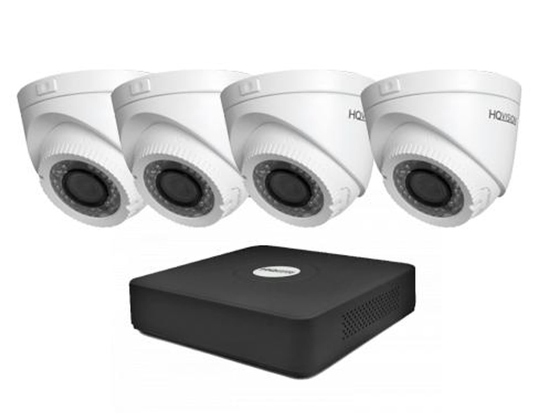 

Kompletny zestaw do monitoringu 4 kamery HD 2,8mm-12mm, 1TB