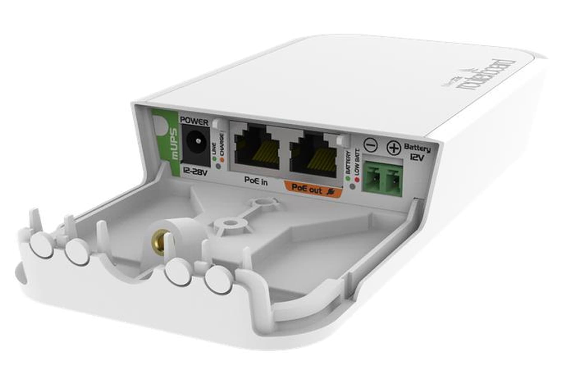 

MikroTik mUPS - PoE injector z możliwością pracy buforowej