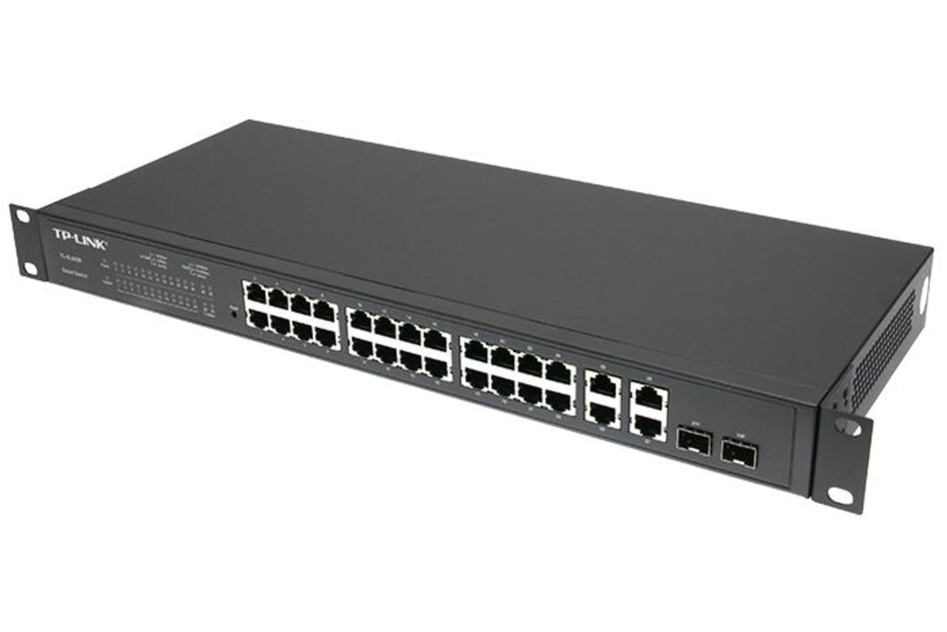 

TP-Link TL-T1500-28TC (TL-SL2428) Przełącznik Smart, 24x 10/100, 4x 10/100/1000, 2x SFP, Tl-sl2428) przełącznik smart/24x 10/100/4x 10/100/1000/2x sf