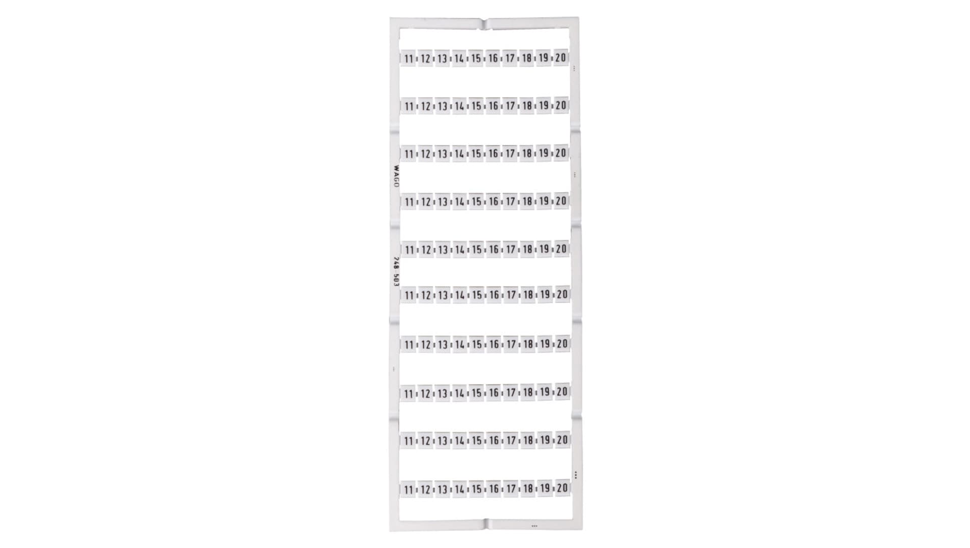 

Oznaczniki Mini-WSB 10x 11-20 biały 248-503 /5szt./