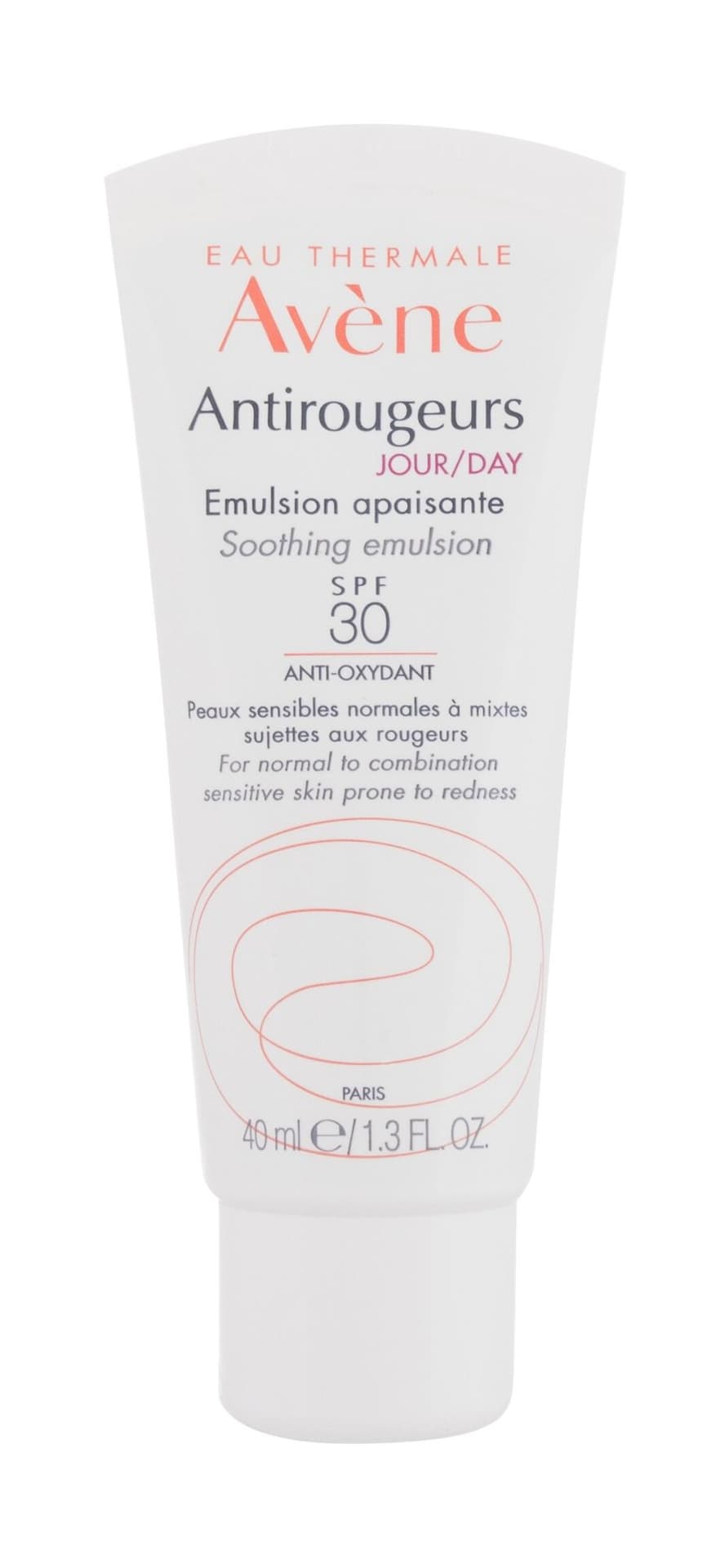 

Avene Day Soothing Emulsion Antirougeurs SPF30 Krem do twarzy na dzień 40ml (W)