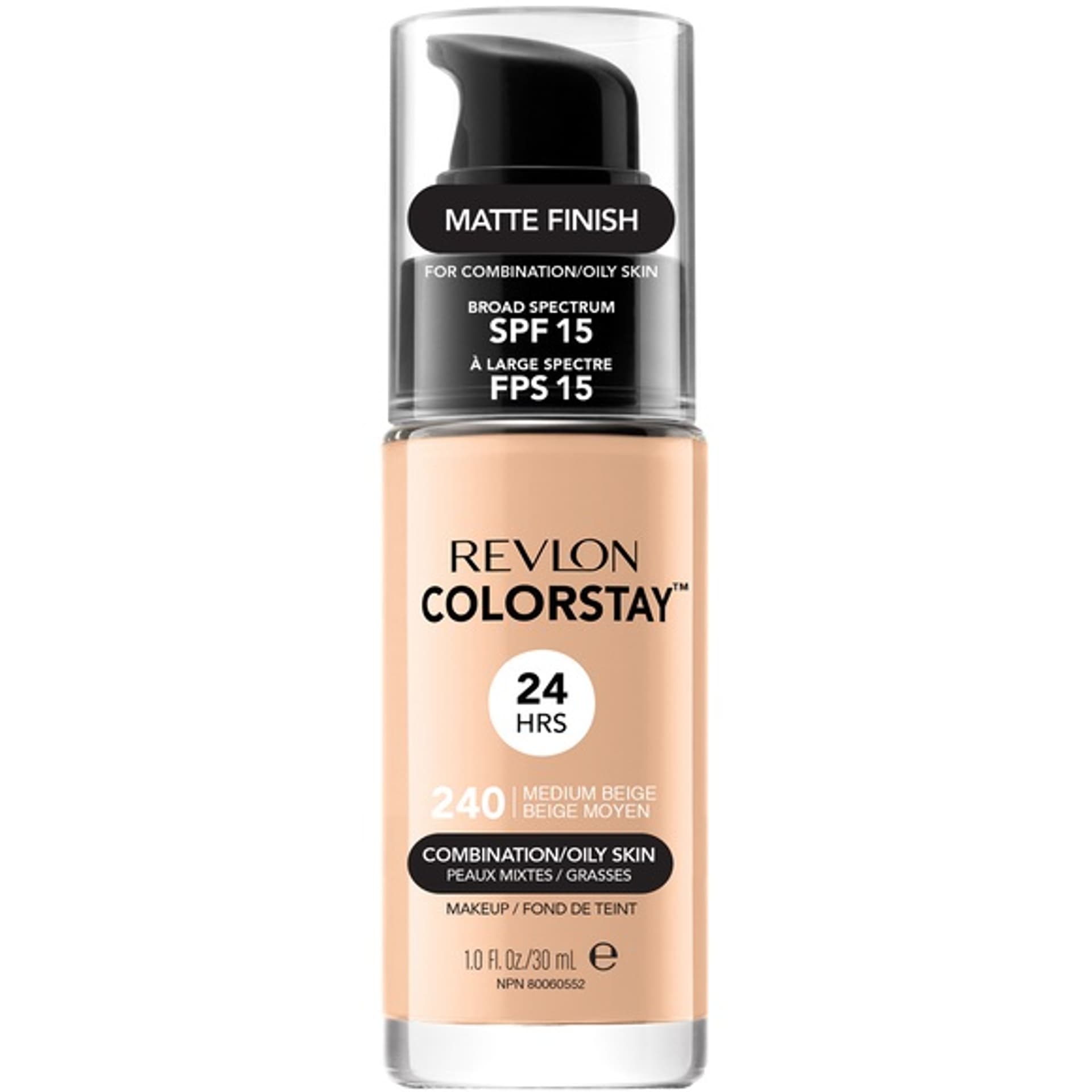 

Revlon Colorstay 24H Podkład kryjąco-matujący nr 240 Medium Beige - cera mieszana i tłusta 30ml