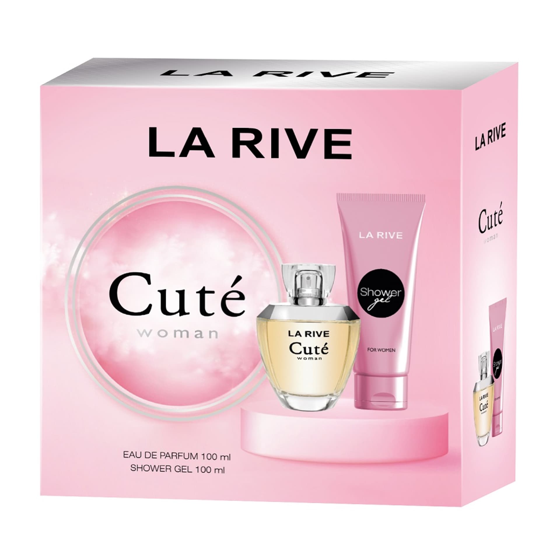 

La Rive for Woman Zestaw prezentowy Cute (woda perfumowana 100ml+żel pod prysznic 100ml)