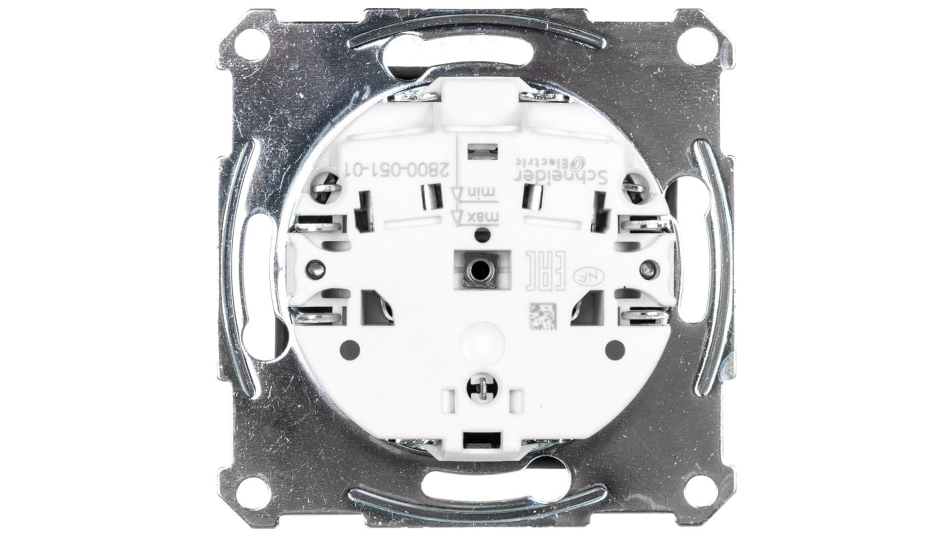 

Merten System M Gniazdo pojedyncze z/u 16A IP20 z przesłonami antracyt MTN2500-0414