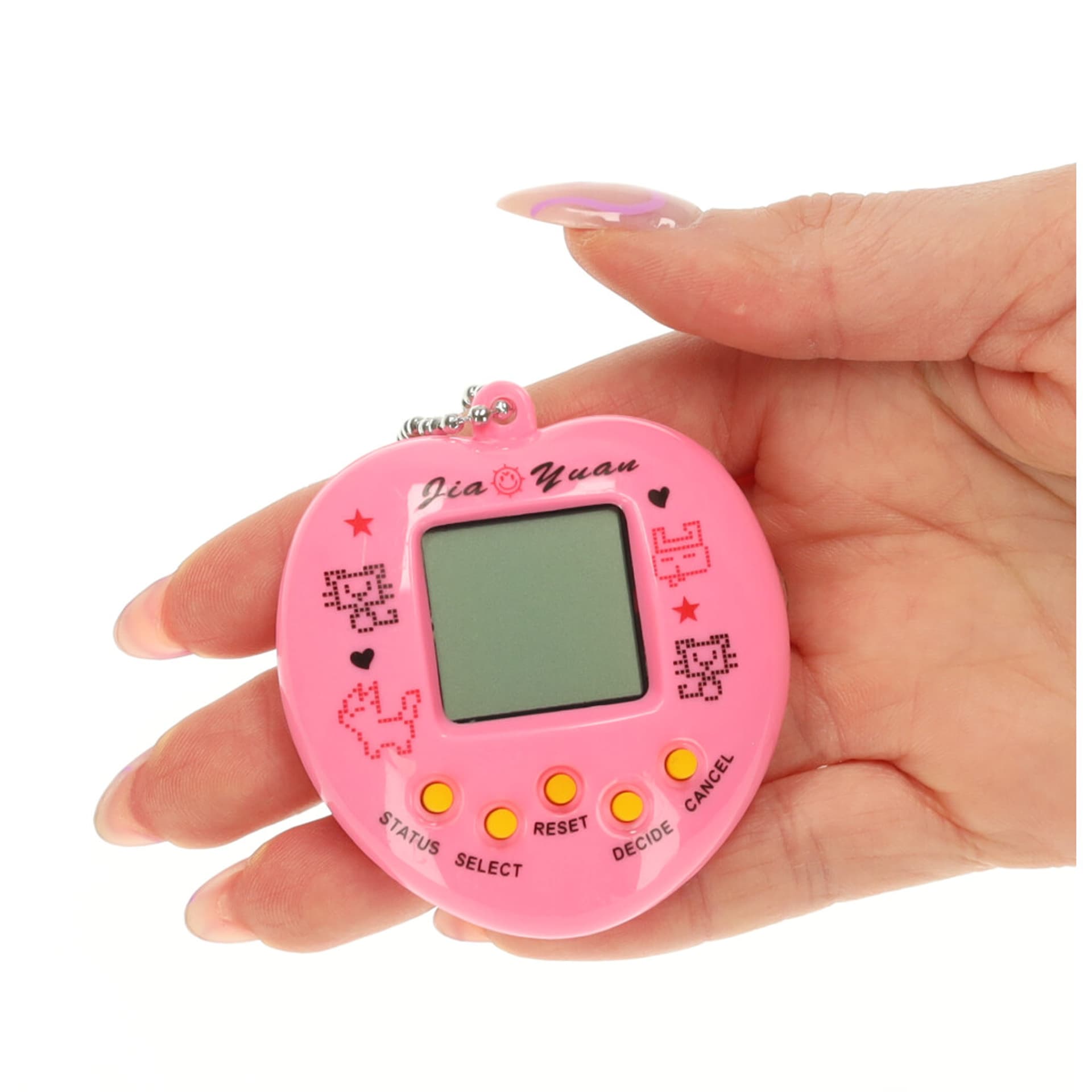 

Zabawka Tamagotchi elektroniczna gra 49w1 różowe
